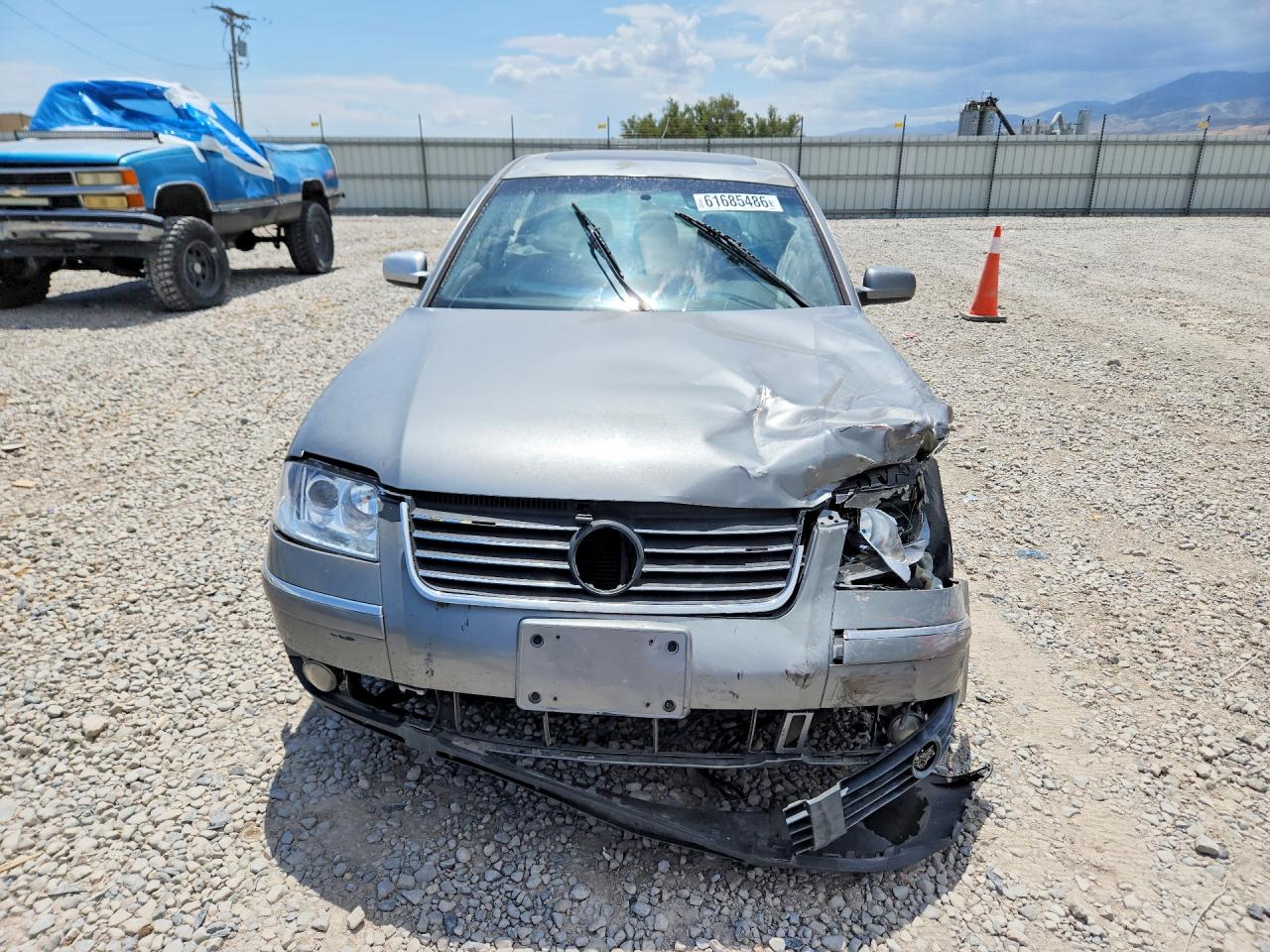 2004 Volkswagen Passat Gls Gray vin: WVWPD63BX4P094744