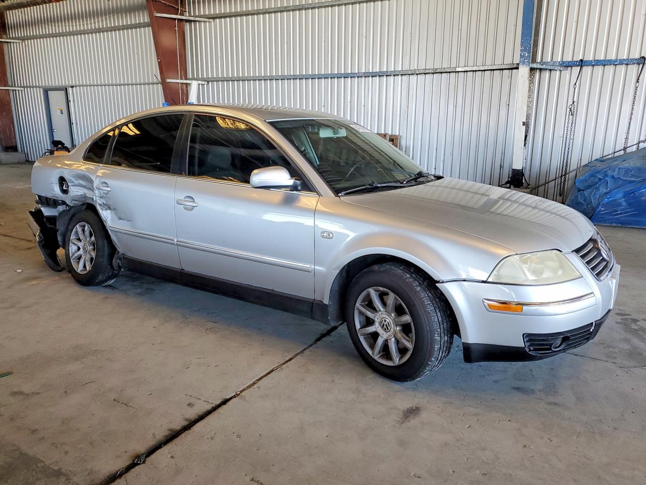 2004 Volkswagen Passat Gls Silver vin: WVWPD63BX4P143148