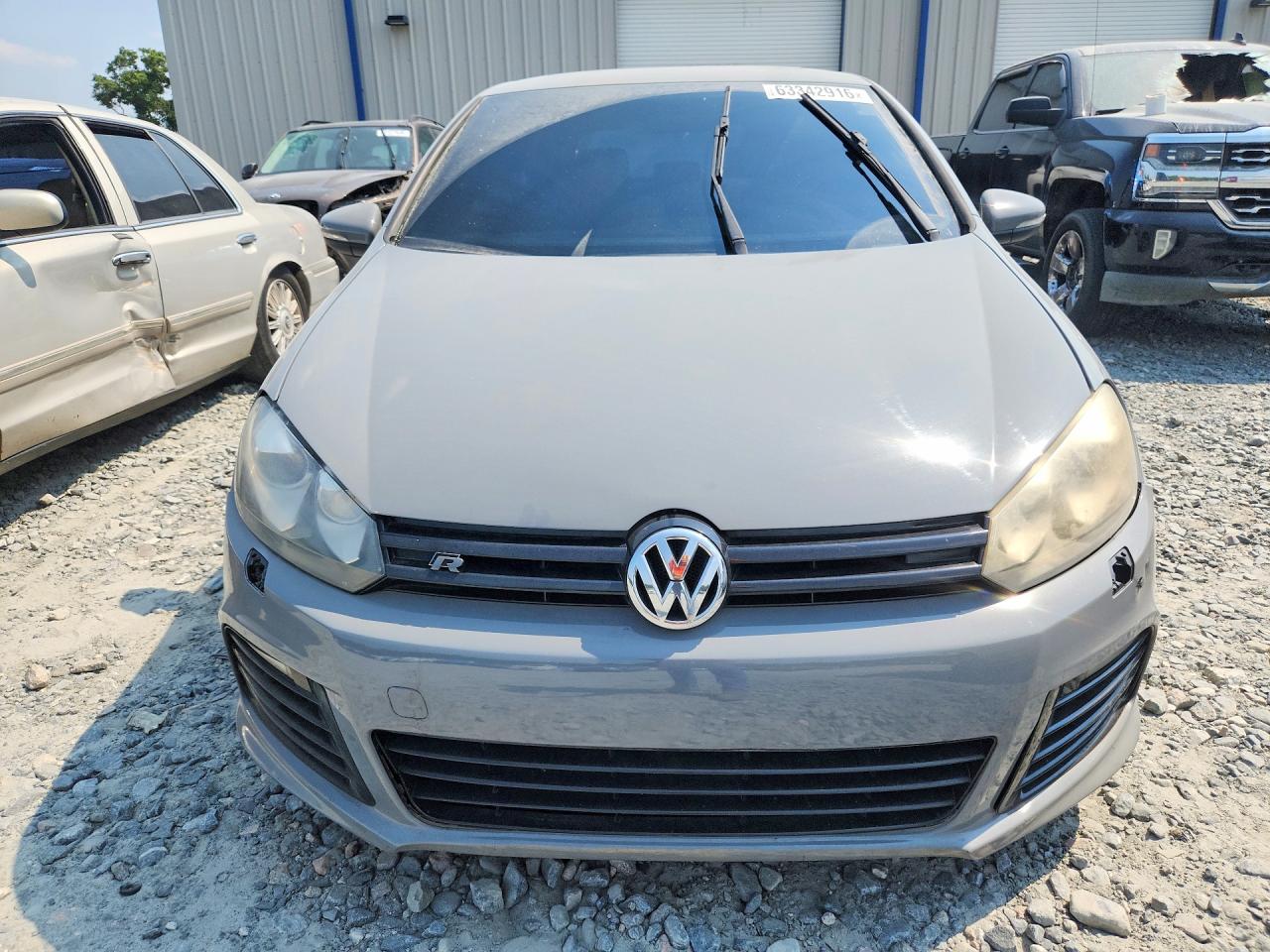 2012 Volkswagen Golf R Серый vin: WVWPF7AJ8CW209212