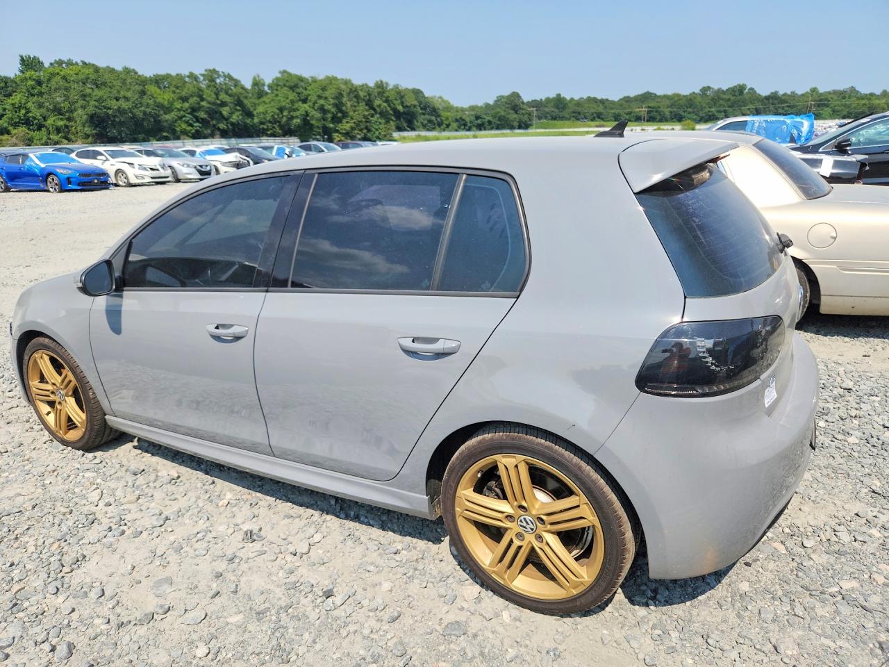 2012 Volkswagen Golf R Серый vin: WVWPF7AJ8CW209212