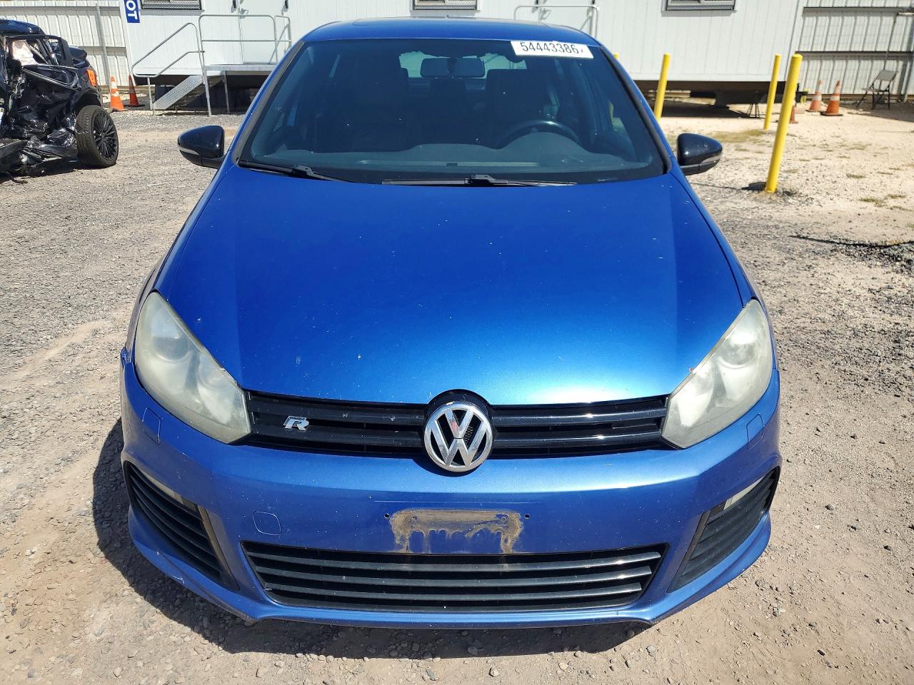 2013 Volkswagen Golf R Blue vin: WVWPF7AJ8DW117681