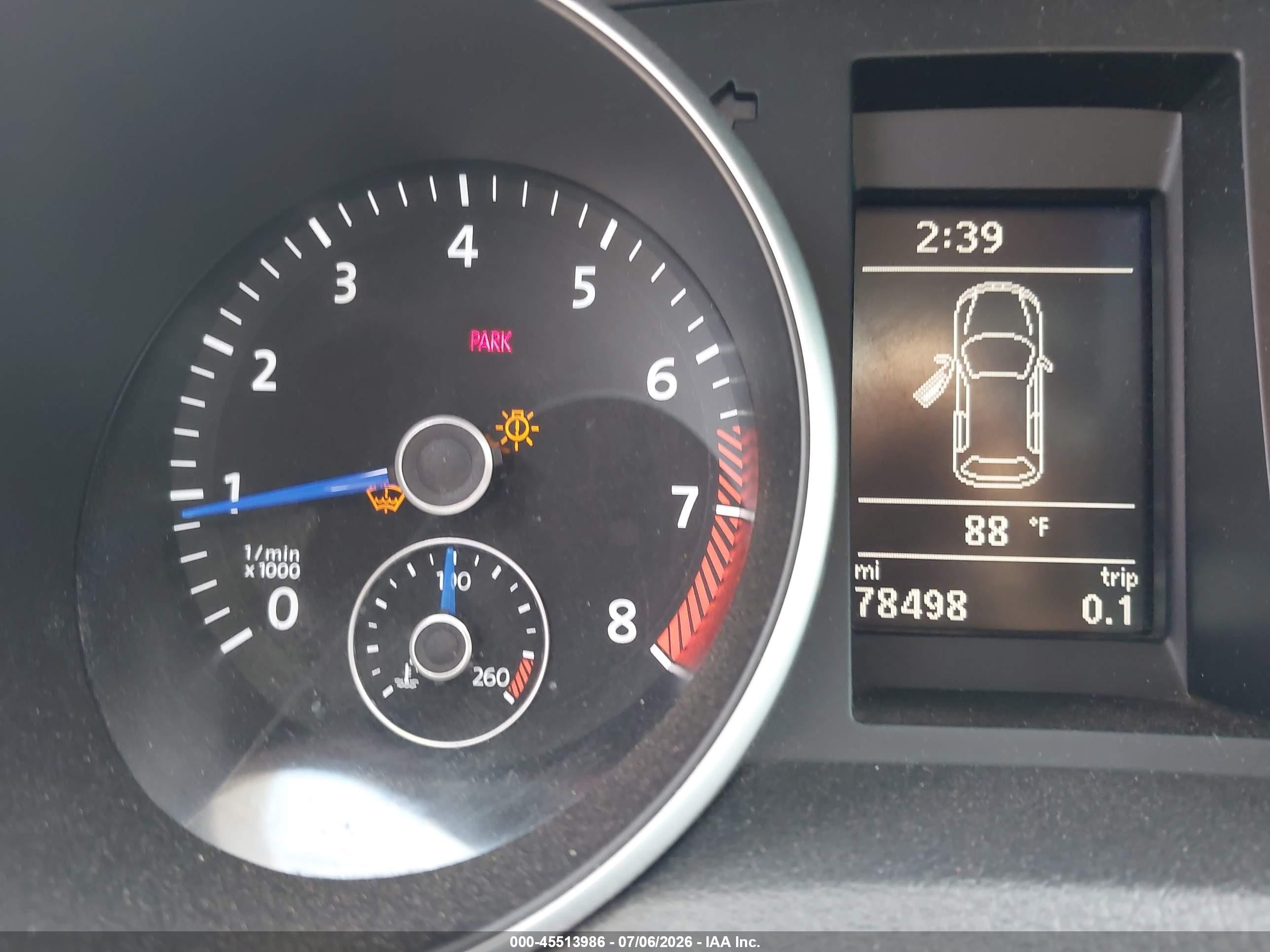 2013 Volkswagen Golf R 4-door Черный vin: WVWPF7AJ9DW063968