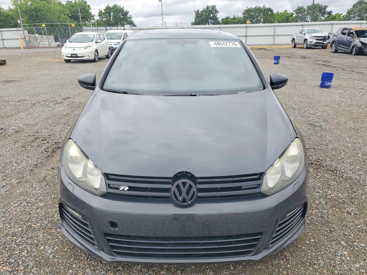 2013 Volkswagen Golf R Черный vin: WVWPF7AJ9DW116796