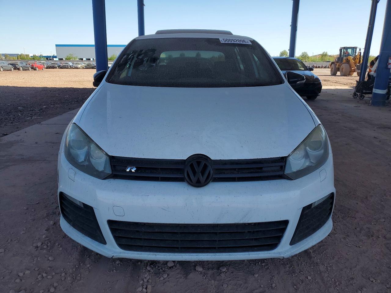 2012 Volkswagen Golf R White vin: WVWPF7AJXCW310123