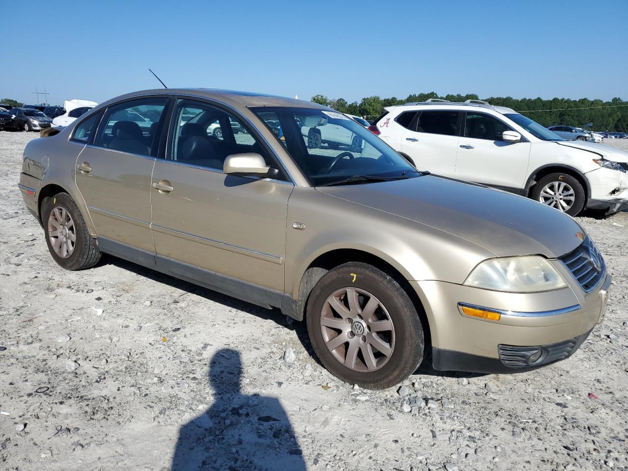 2001 Volkswagen Passat Gls Gold vin: WVWPH63B01P073031