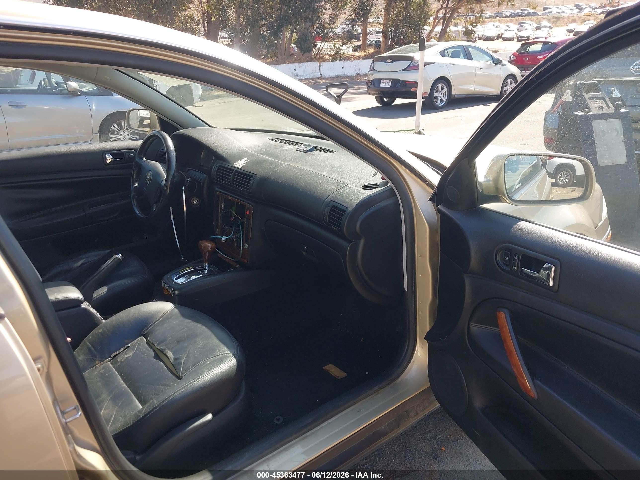 2001 Volkswagen Passat Gls V6 Champagne vin: WVWPH63B01P207147