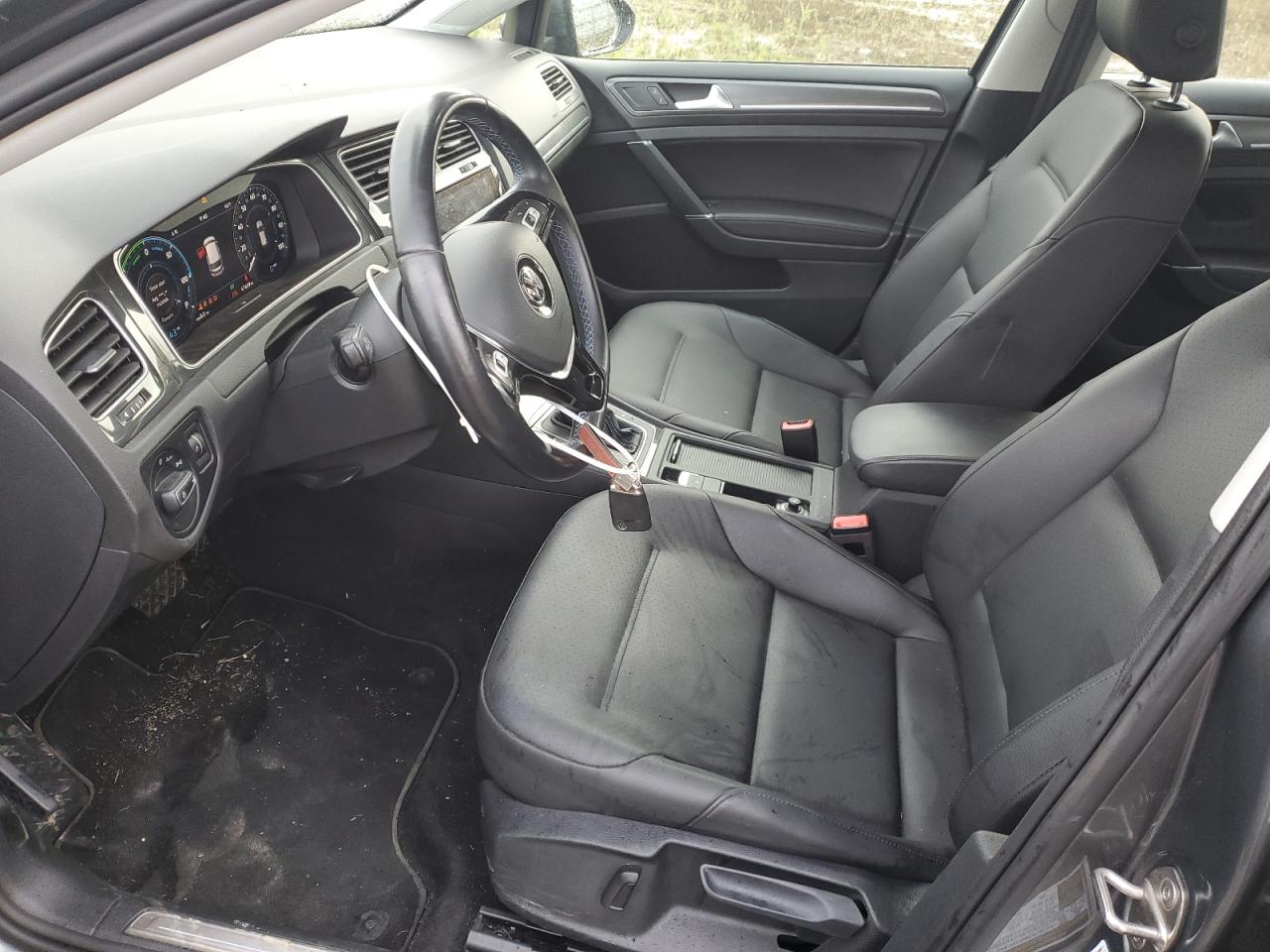 2018 Volkswagen E-golf Sel Premium Silver vin: WVWPR7AU8JW911996