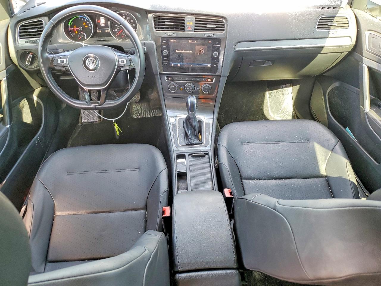 2017 Volkswagen E-golf Sel Premium Белый vin: WVWPR7AUXHW954648