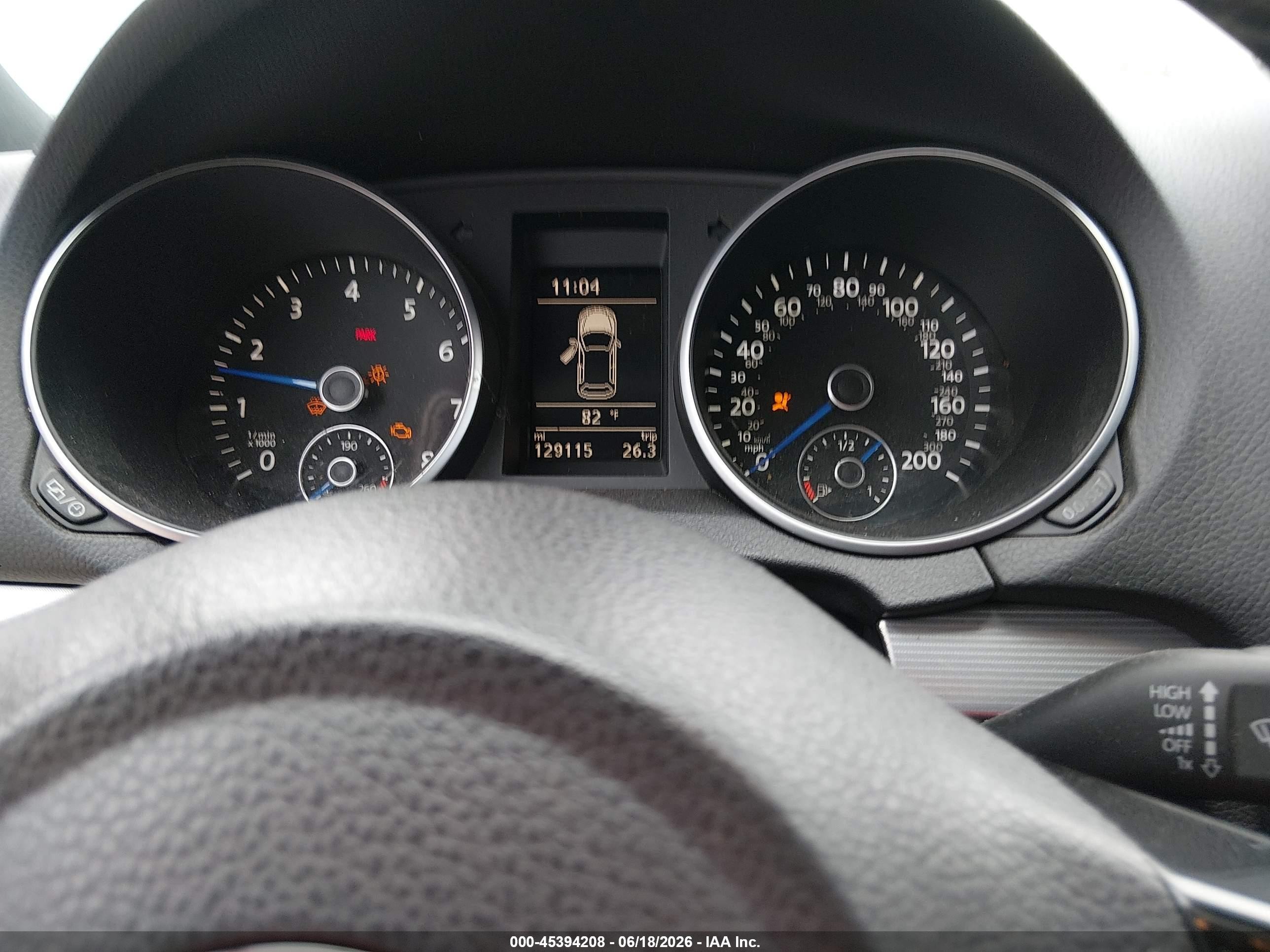 2013 Volkswagen Golf R 2-door Черный vin: WVWRF7AJ4DW061571