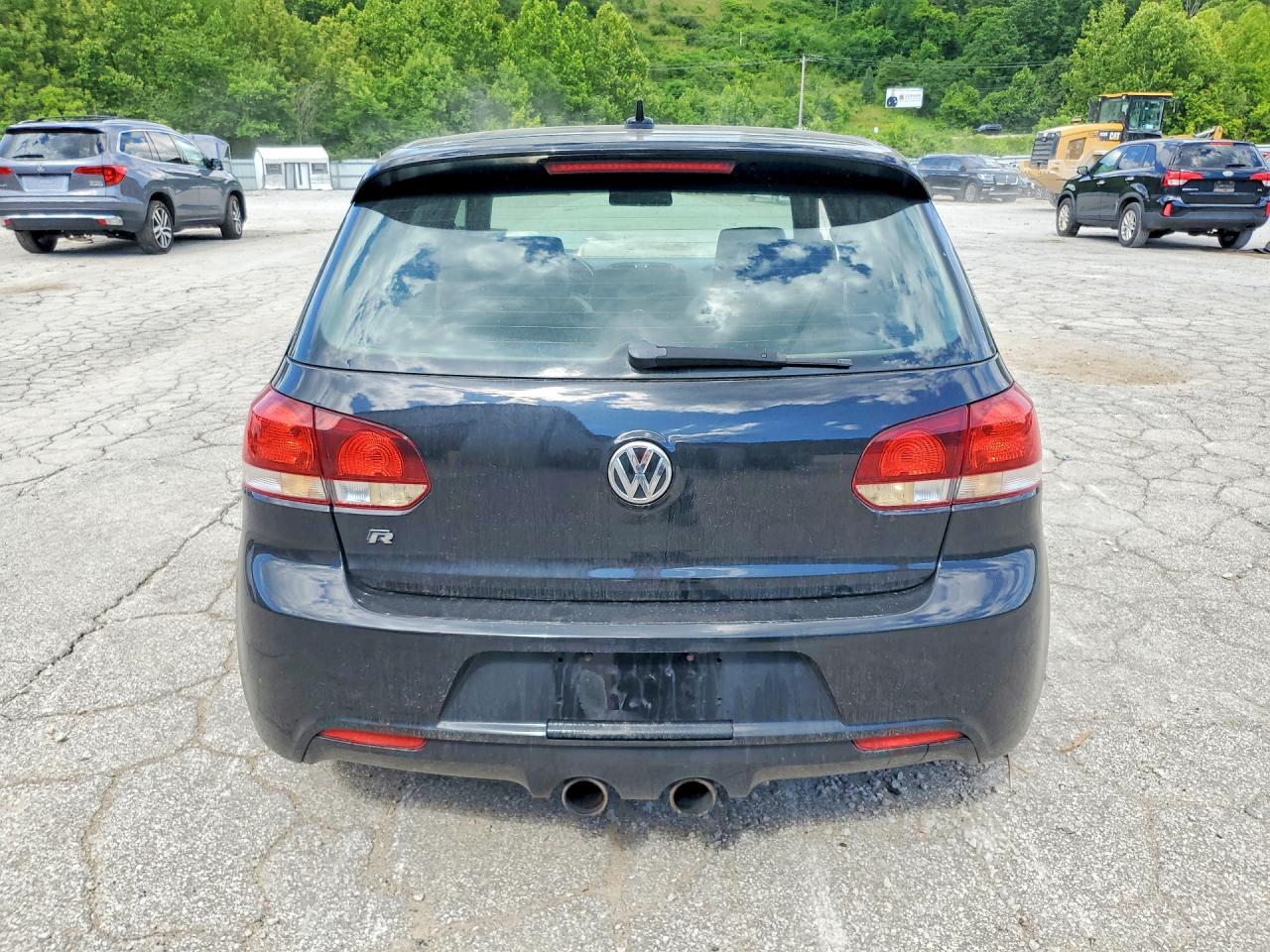2013 Volkswagen Golf R Black vin: WVWRF7AJ4DW070657