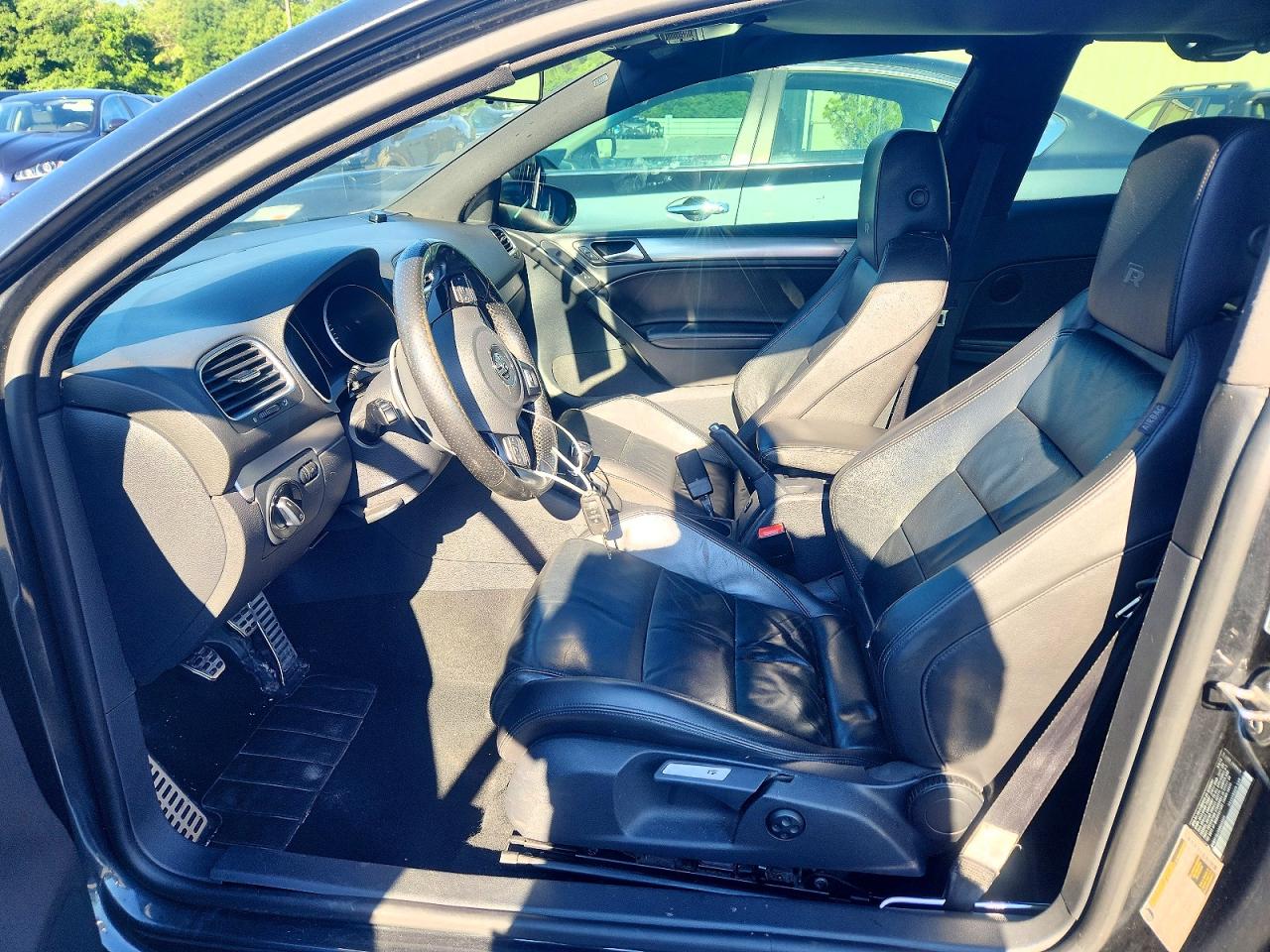 2013 Volkswagen Golf R Gray vin: WVWRF7AJ9DW069505