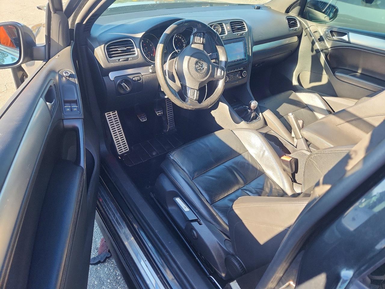 2013 Volkswagen Golf R Gray vin: WVWRF7AJ9DW069505