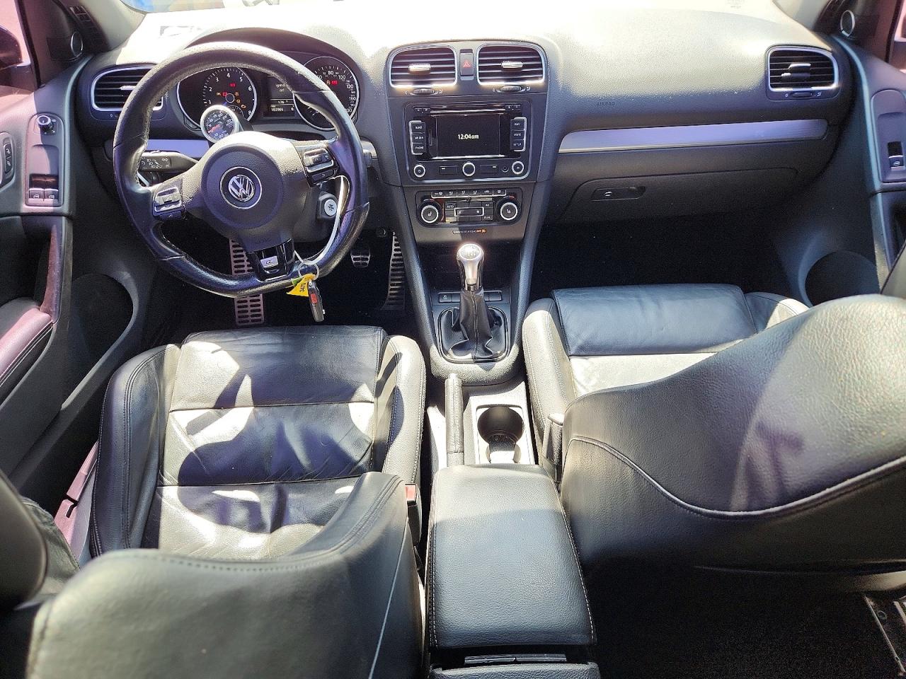 2012 Volkswagen Golf R Gray vin: WVWRF7AJXCW263653