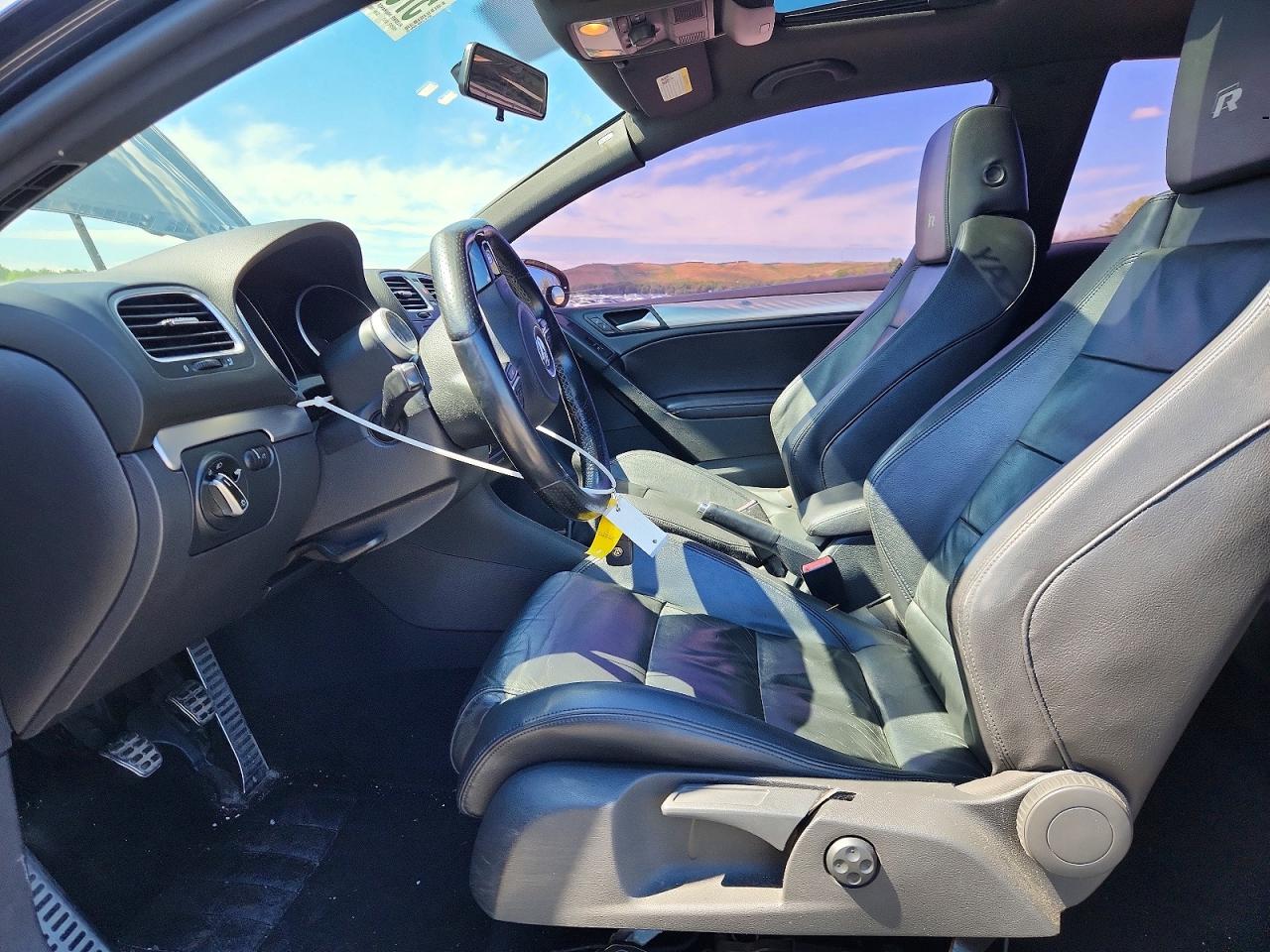 2012 Volkswagen Golf R Gray vin: WVWRF7AJXCW263653