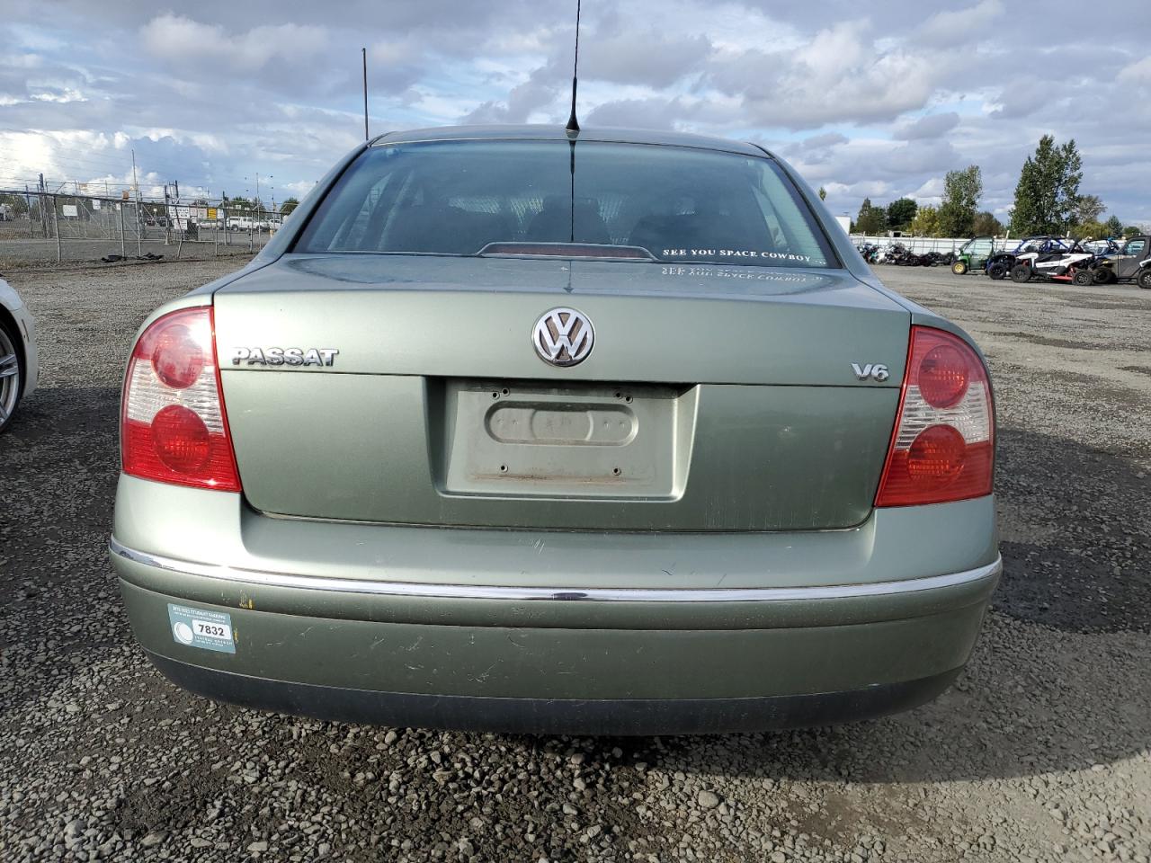 2002 Volkswagen Passat Glx Зеленый vin: WVWRH63B02P302592