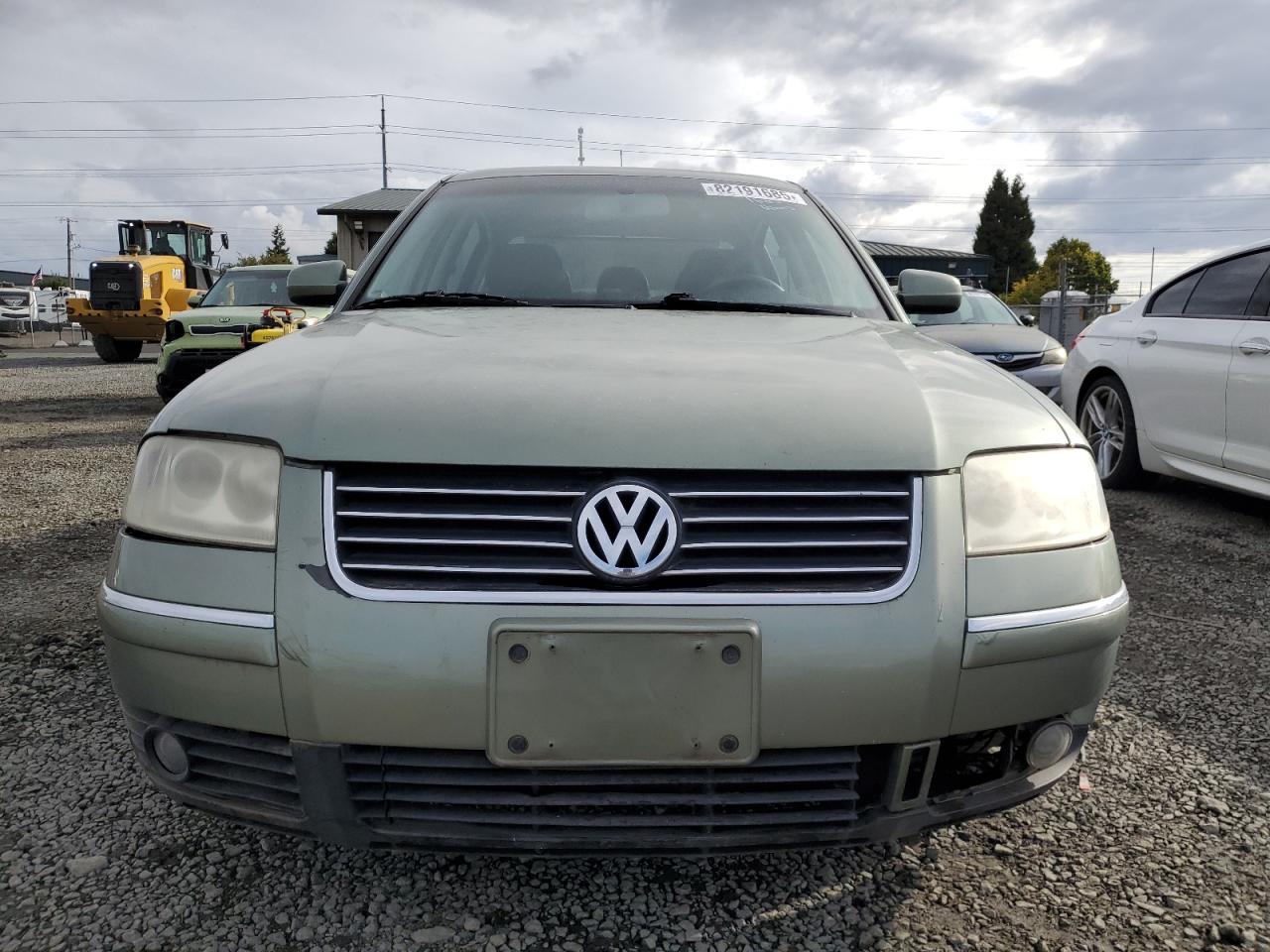 2002 Volkswagen Passat Glx Зеленый vin: WVWRH63B02P302592
