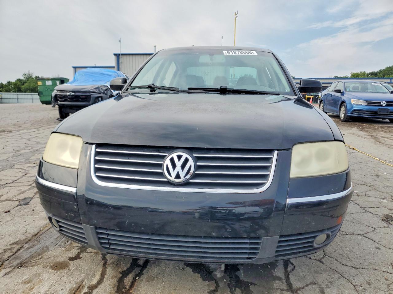 2002 Volkswagen Passat Glx Black vin: WVWRH63B02P433313