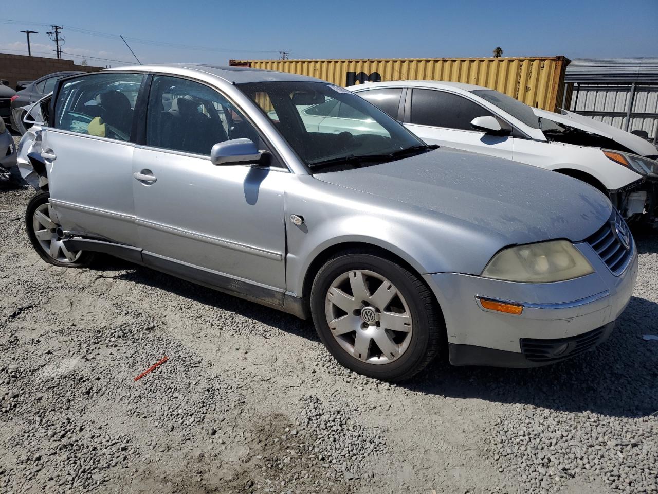 2002 Volkswagen Passat Glx Silver vin: WVWRH63B12P307445