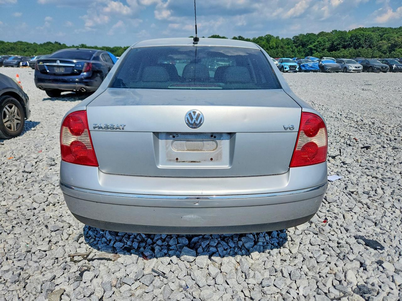 2004 Volkswagen Passat Glx Silver vin: WVWRH63B14P323275