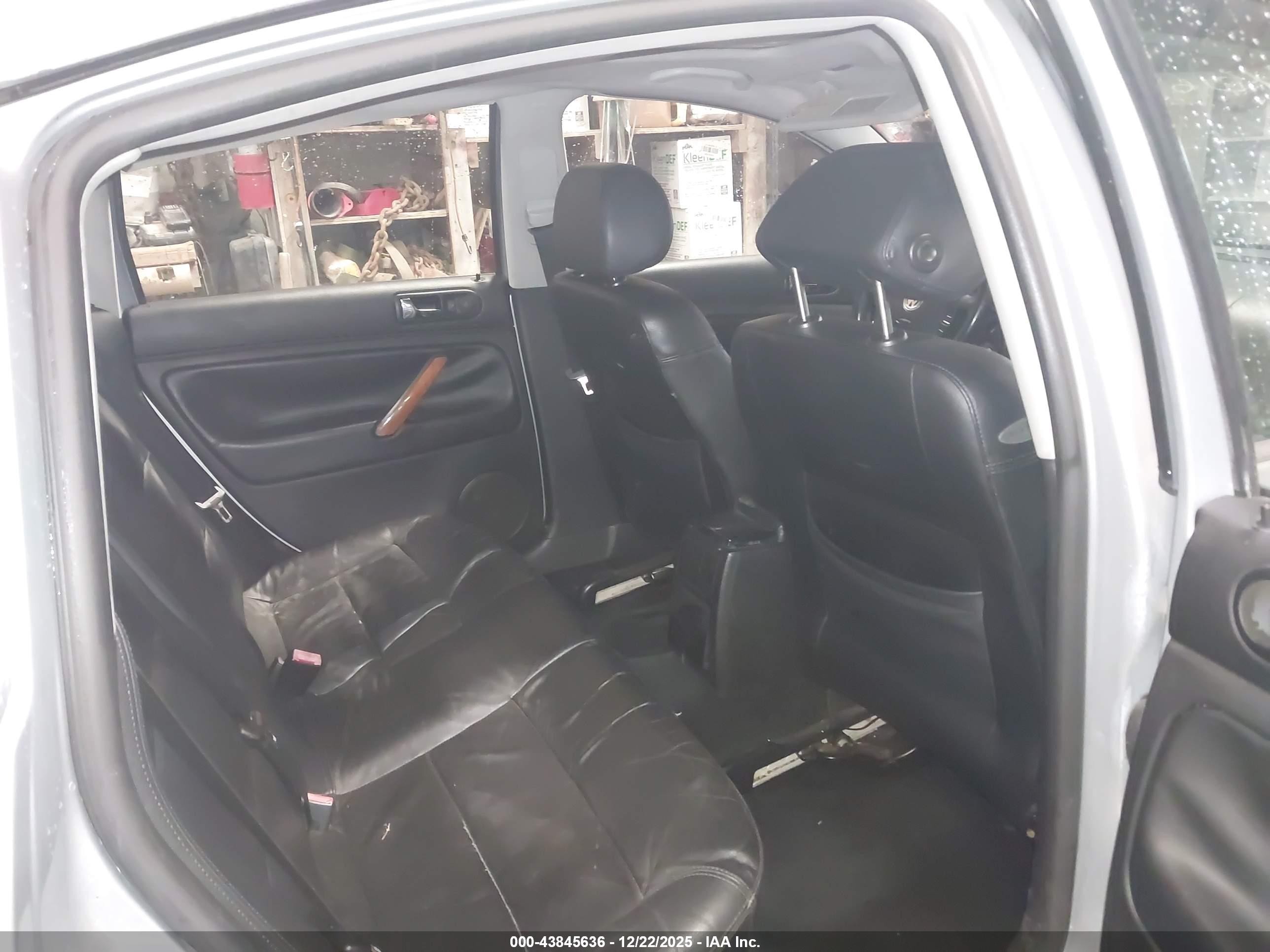 2002 Volkswagen Passat Glx Gray vin: WVWRH63B22P449366