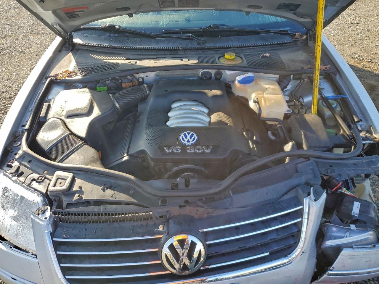 2001 Volkswagen Passat Glx Silver vin: WVWRH63B31E145554
