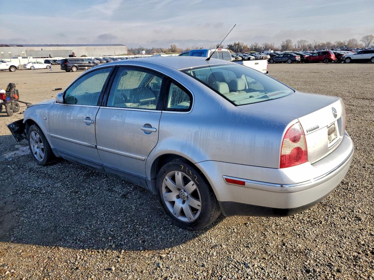 2001 Volkswagen Passat Glx Silver vin: WVWRH63B31E145554