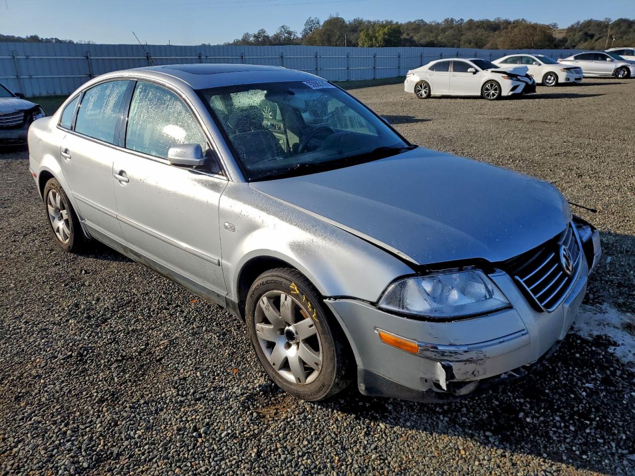 2001 Volkswagen Passat Glx Silver vin: WVWRH63B31E145554