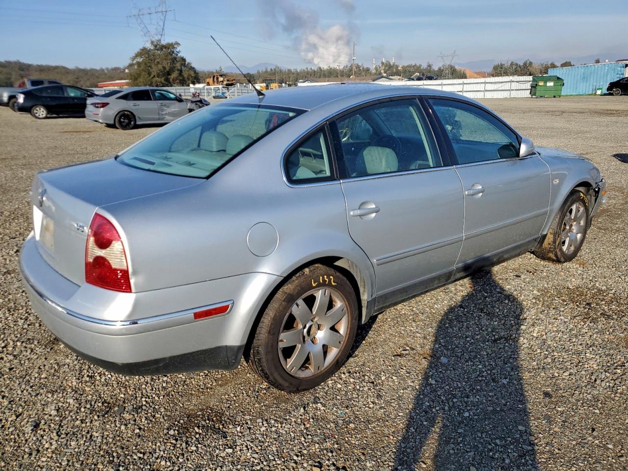 2001 Volkswagen Passat Glx Silver vin: WVWRH63B31E145554