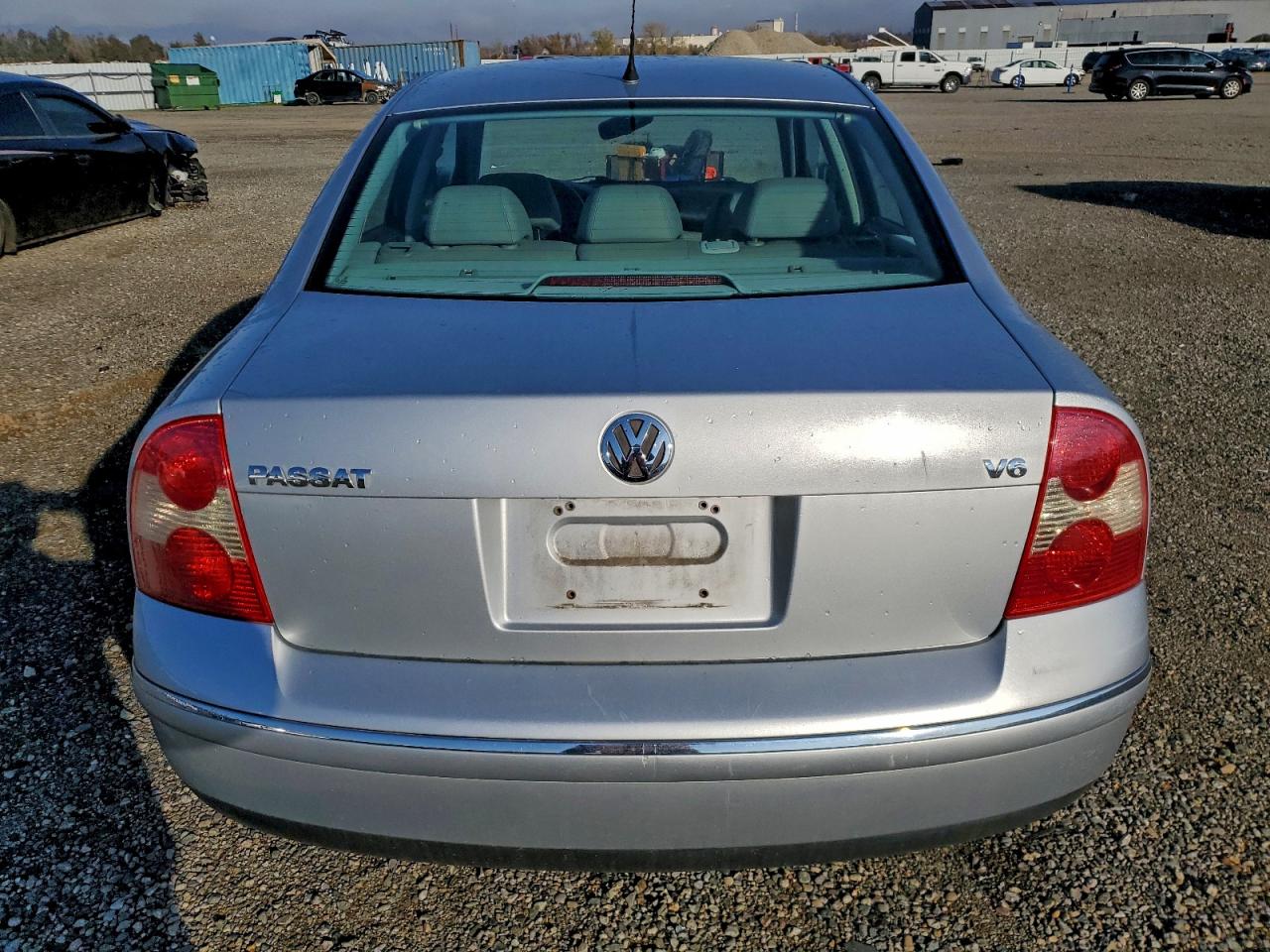 2001 Volkswagen Passat Glx Silver vin: WVWRH63B31E145554