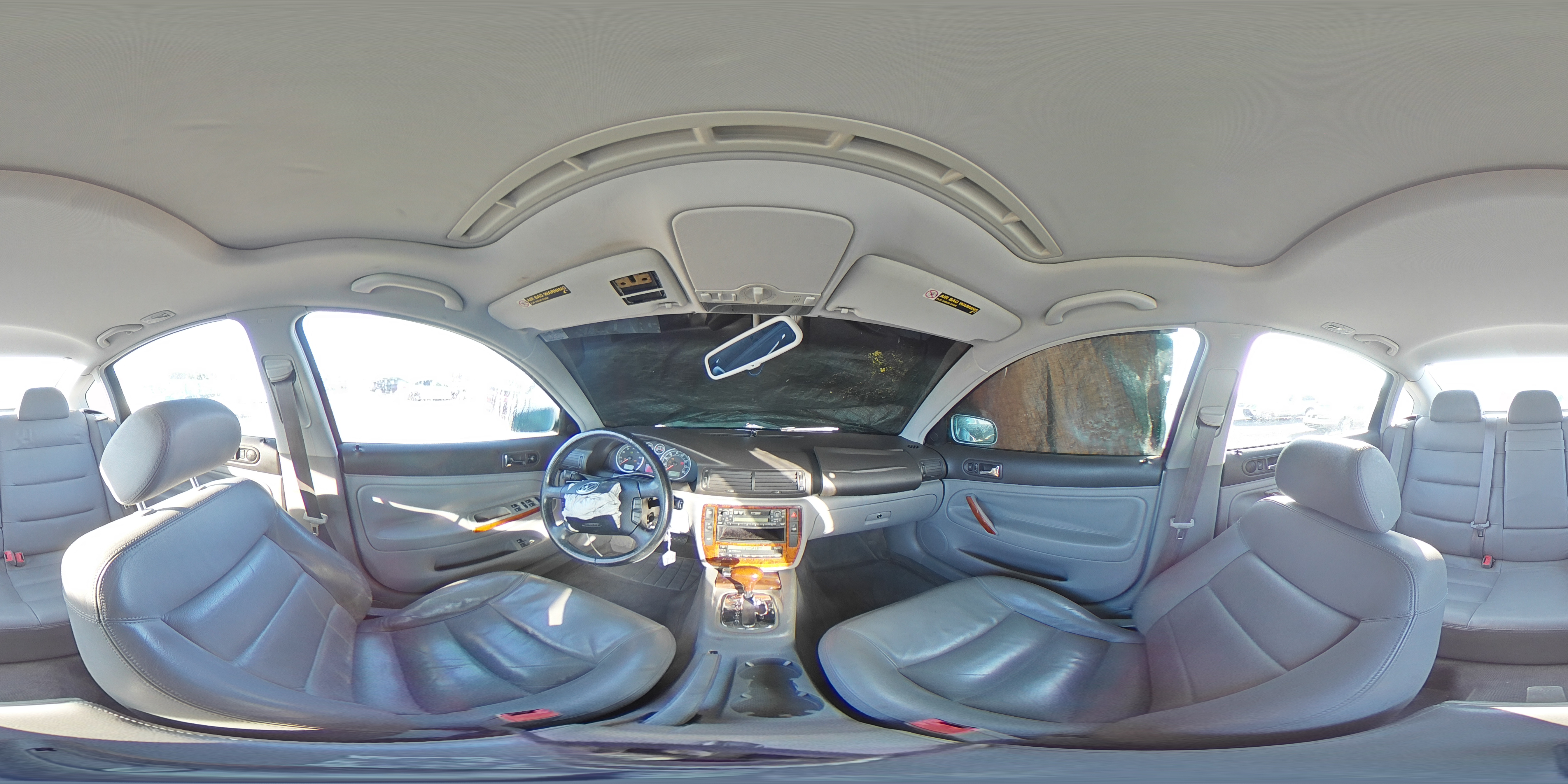 2001 Volkswagen Passat Glx Silver vin: WVWRH63B31E145554