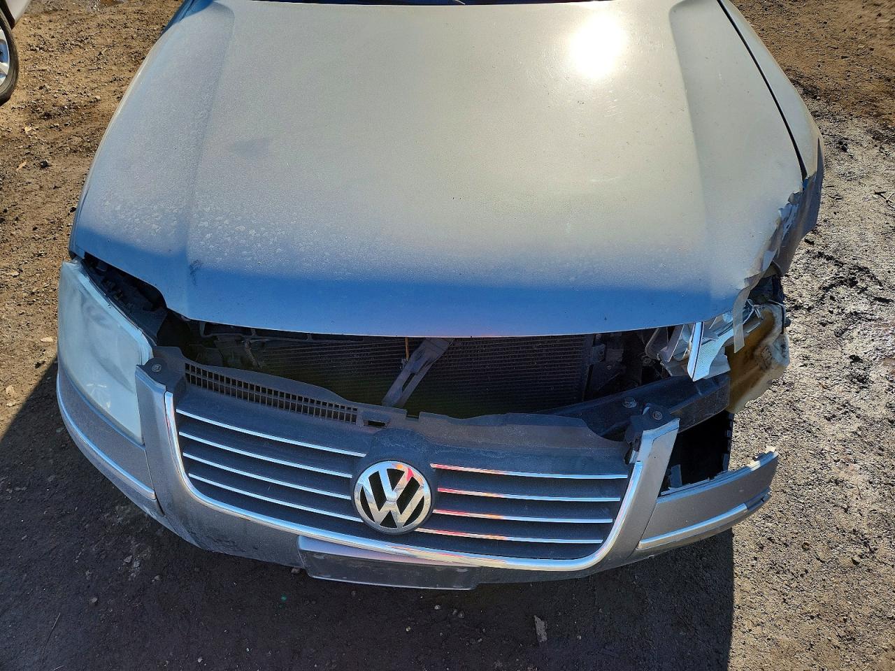 2002 Volkswagen Passat Glx Gray vin: WVWRH63B32P298666