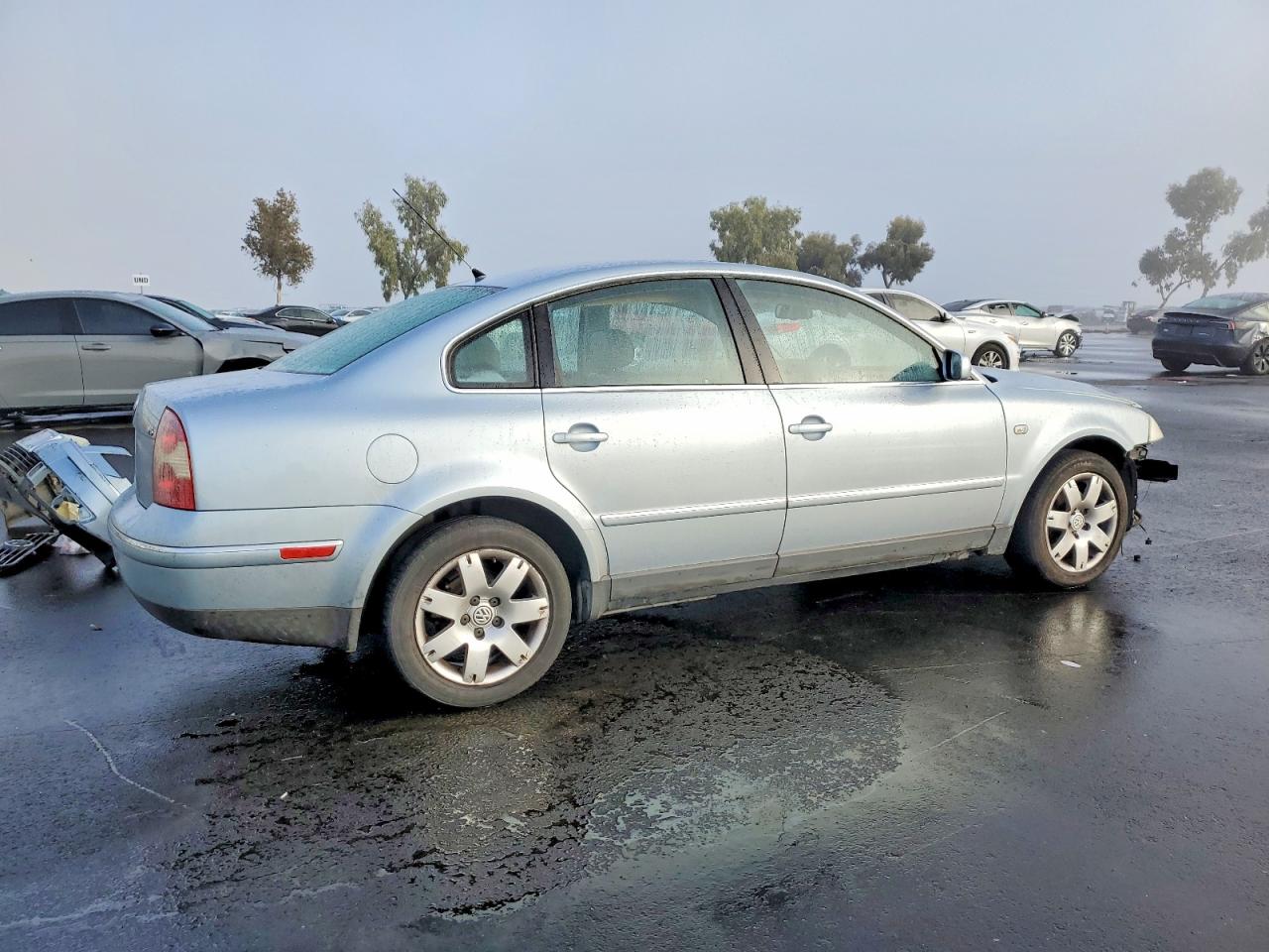 2001 Volkswagen Passat Glx Blue vin: WVWRH63B41P284113