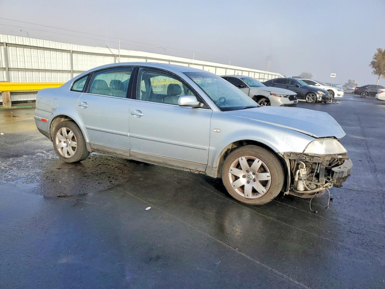 2001 Volkswagen Passat Glx Blue vin: WVWRH63B41P284113