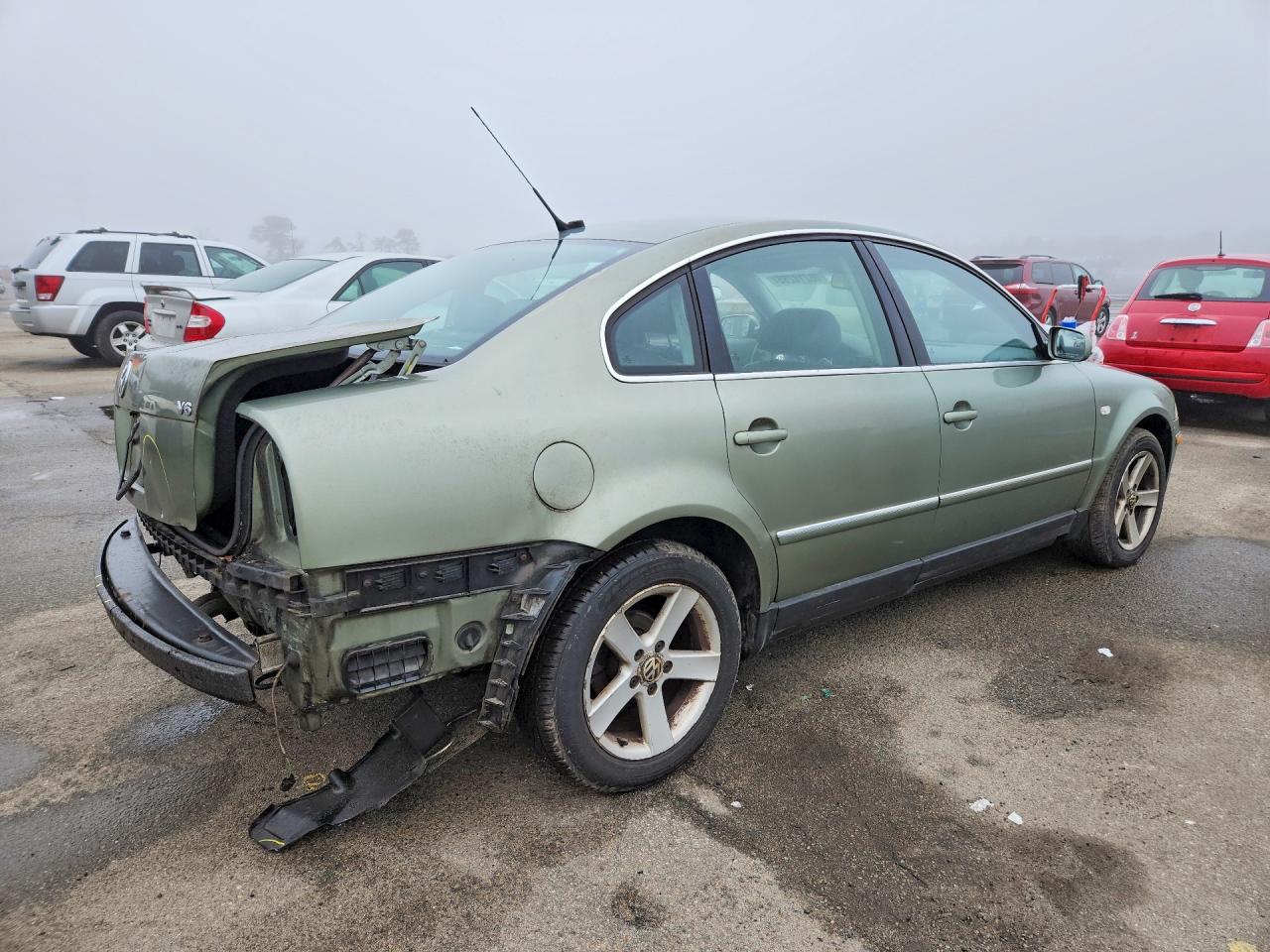 2004 Volkswagen Passat Glx Green vin: WVWRH63B44P147046