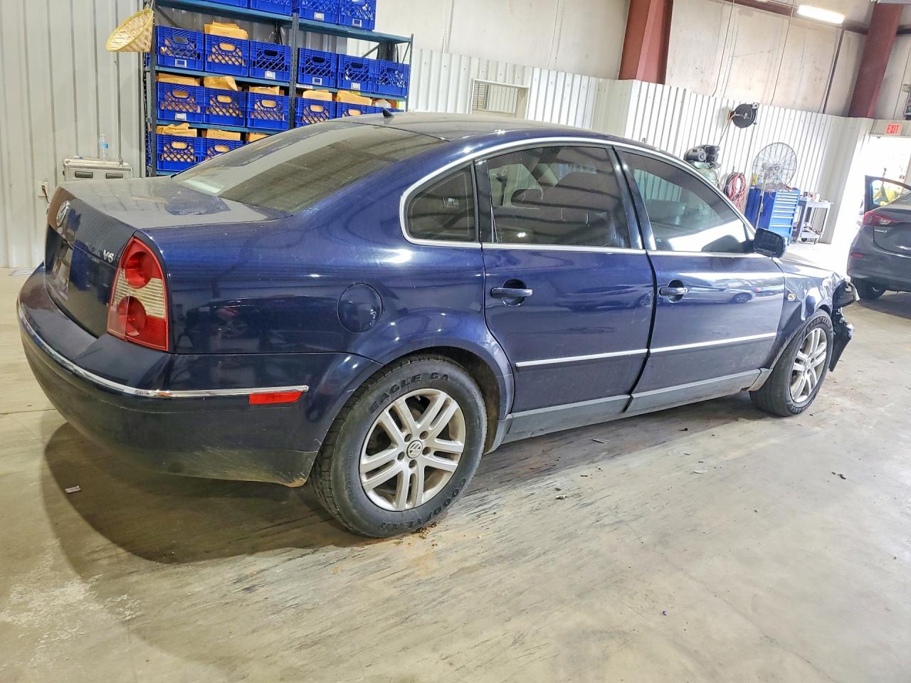 2002 Volkswagen Passat Glx Blue vin: WVWRH63B52P340934
