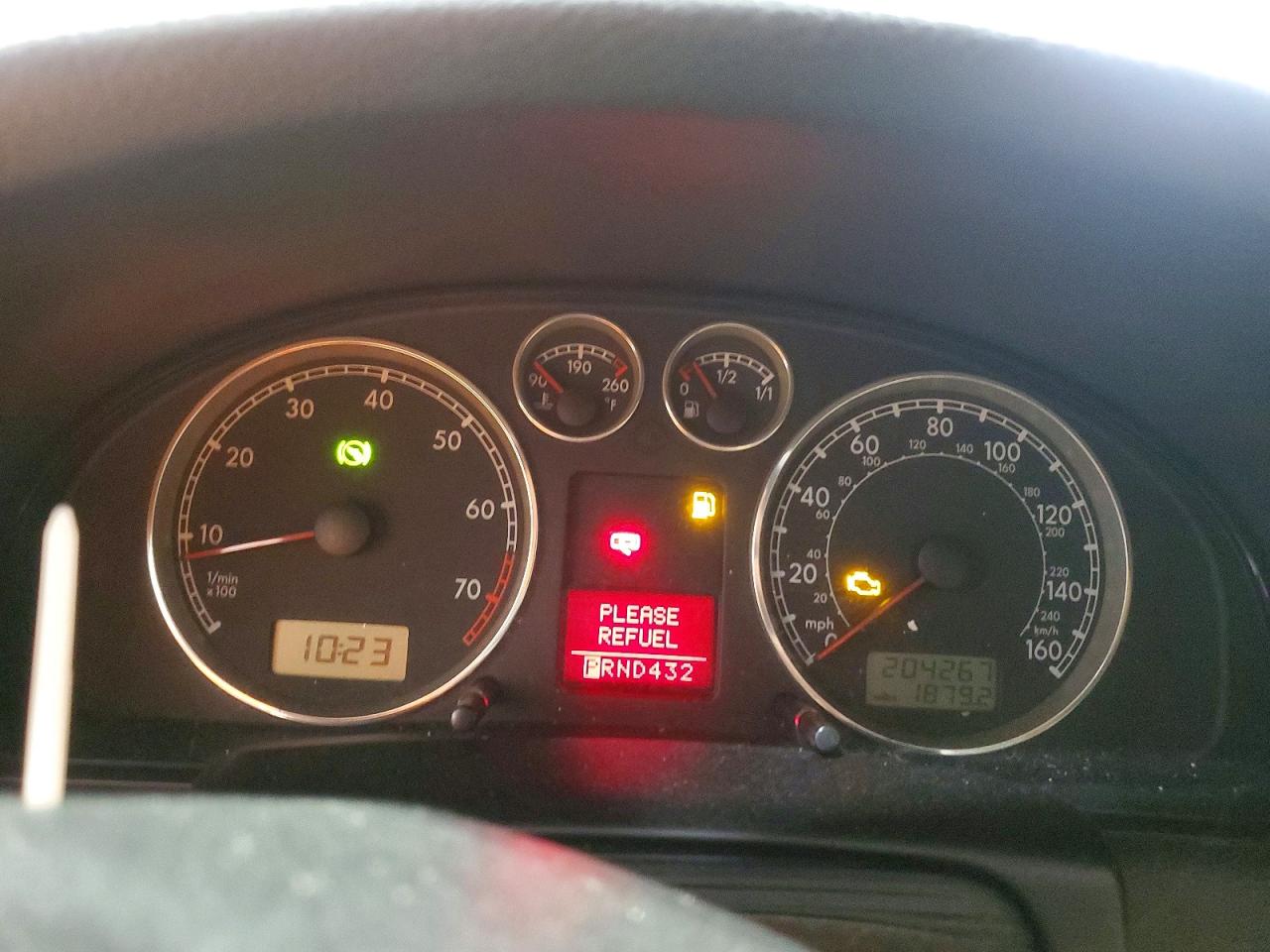 2002 Volkswagen Passat Glx Blue vin: WVWRH63B52P340934