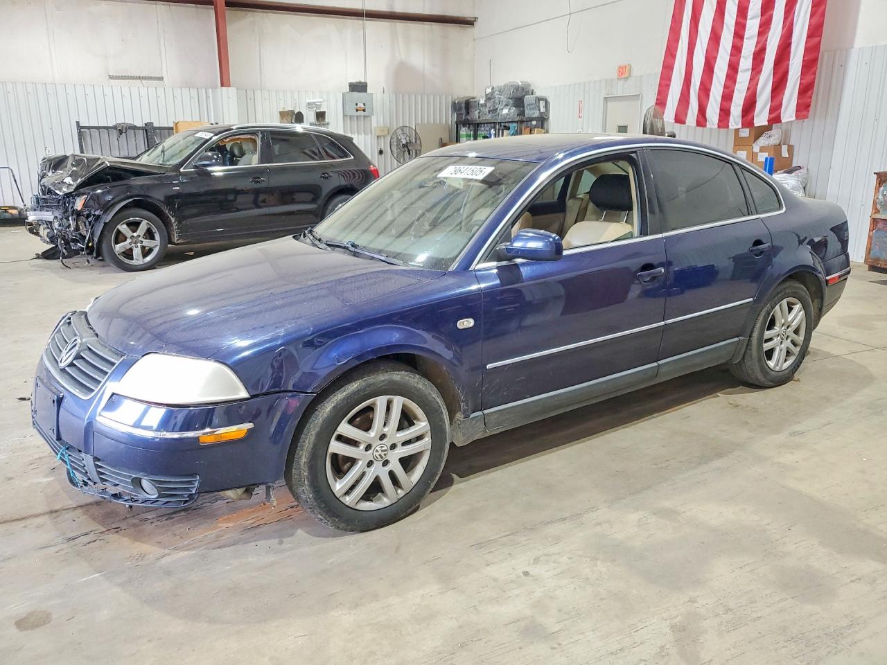 2002 Volkswagen Passat Glx Blue vin: WVWRH63B52P340934