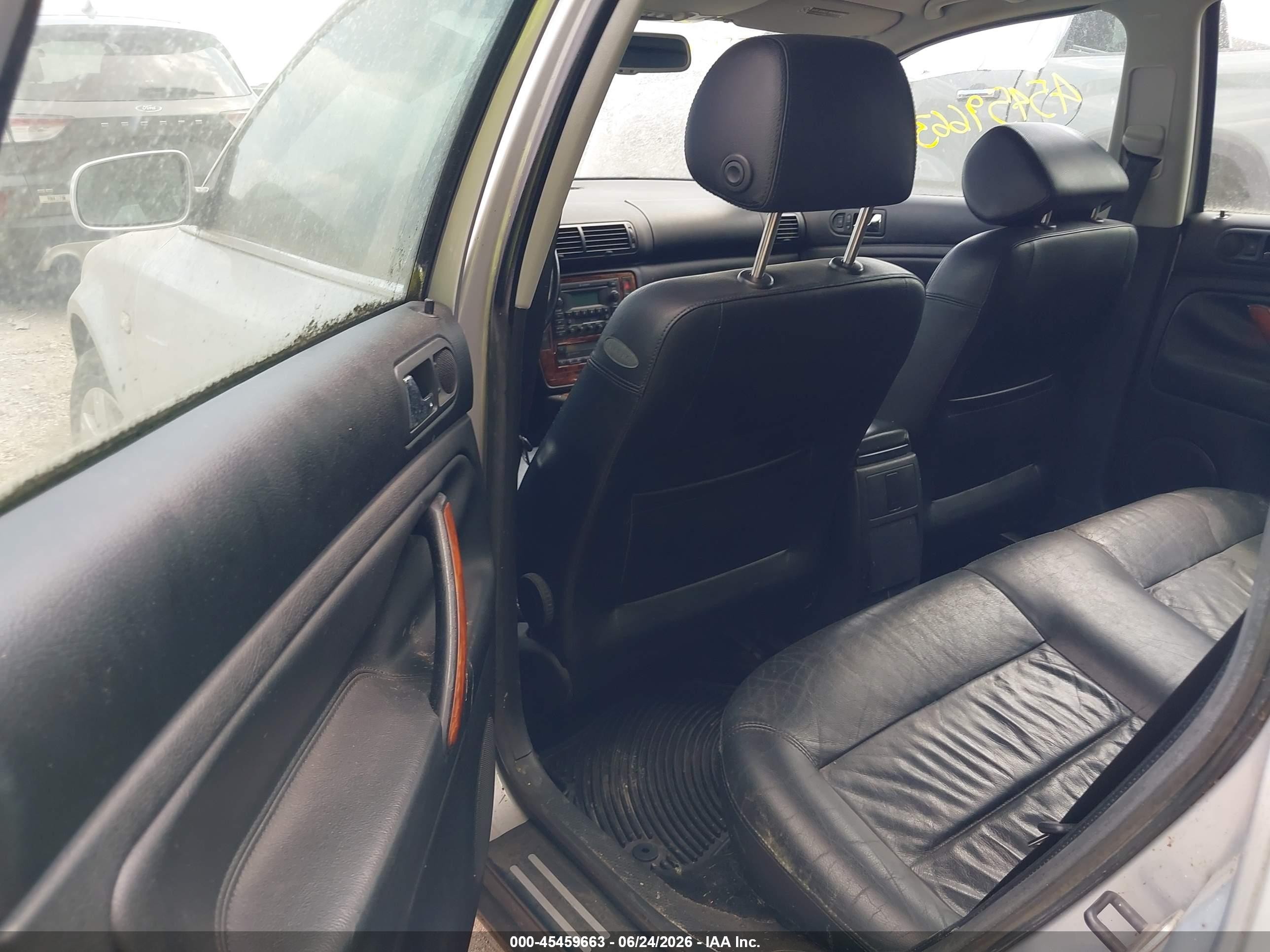 2003 Volkswagen Passat Glx Silver vin: WVWRH63B73P206234