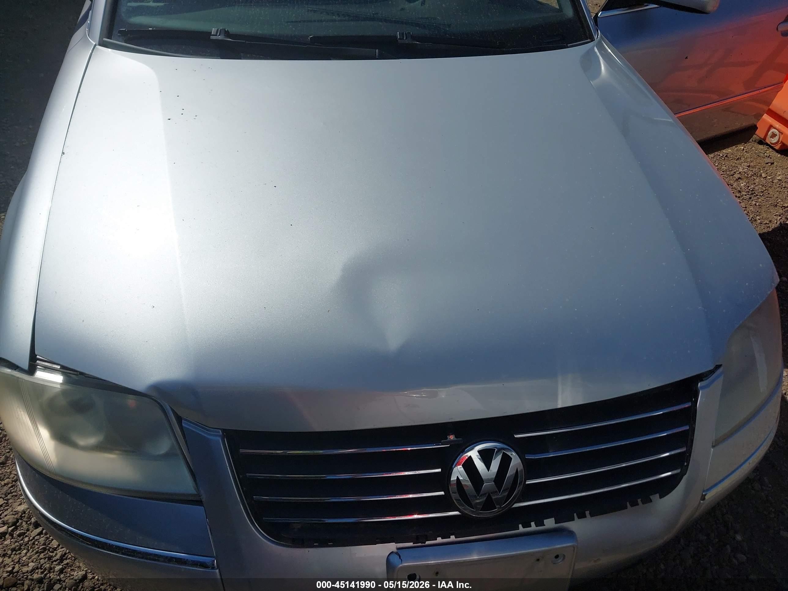 2003 Volkswagen Passat Glx Silver vin: WVWRH63B83P100679