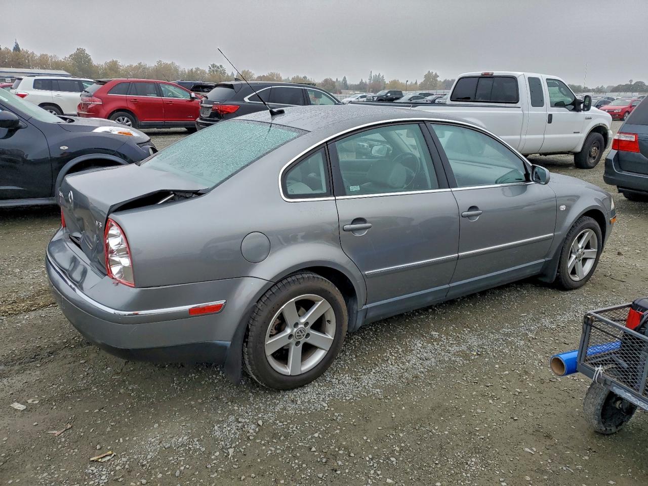 2004 Volkswagen Passat Glx Gray vin: WVWRH63B84P057253