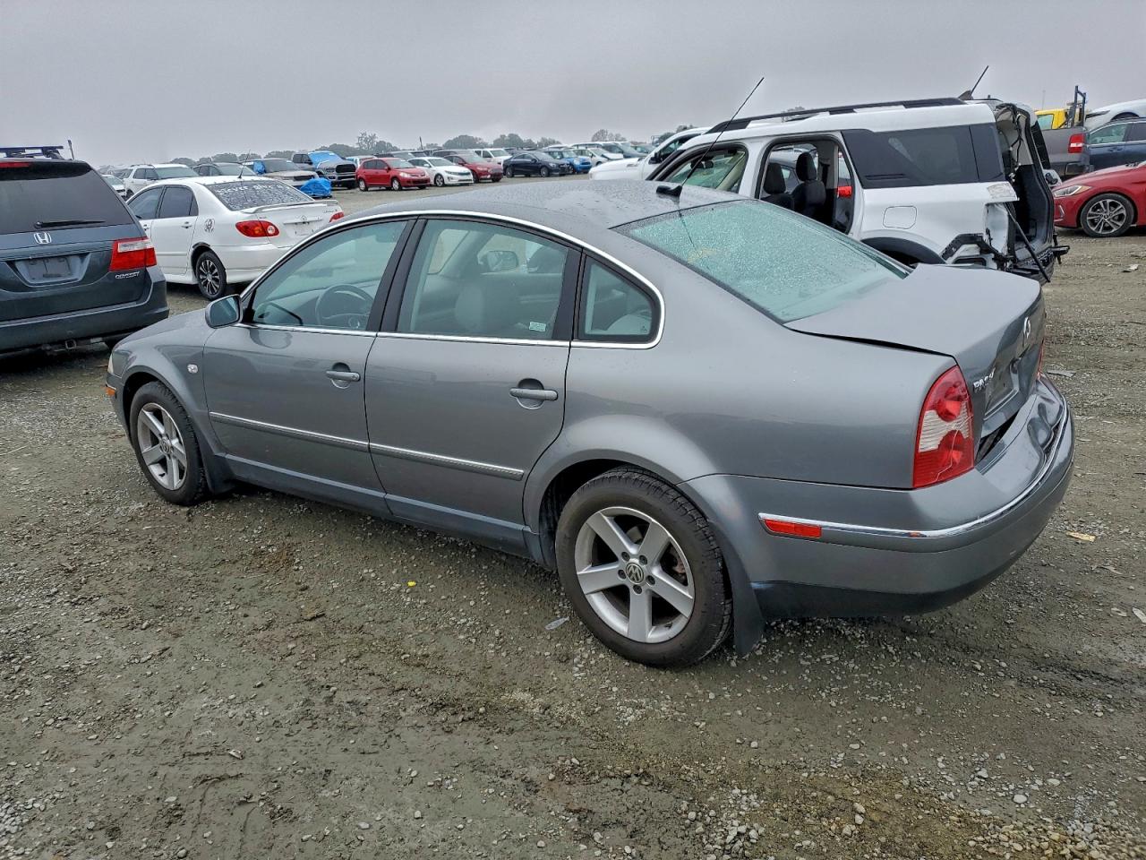 2004 Volkswagen Passat Glx Gray vin: WVWRH63B84P057253