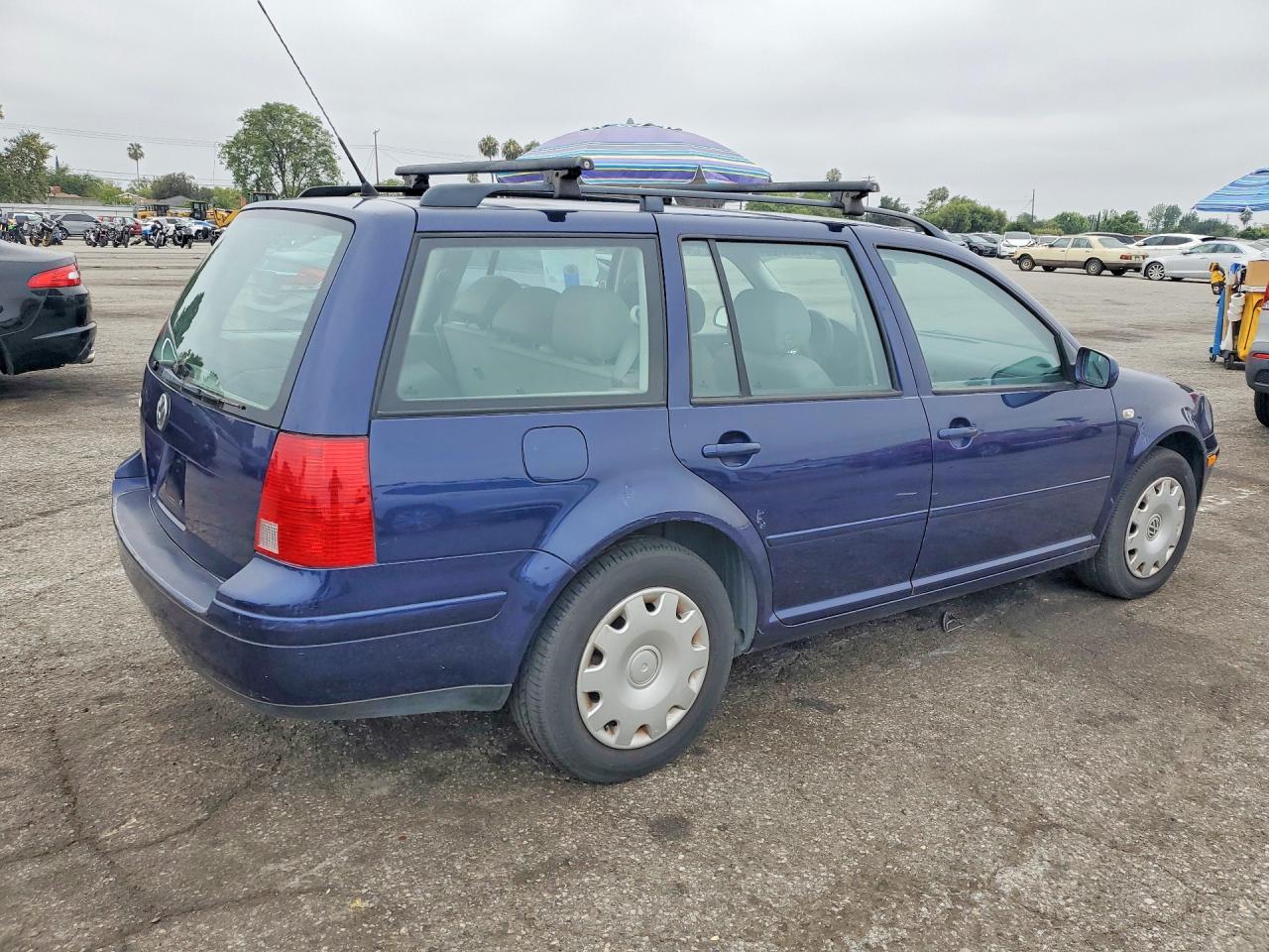 2002 Volkswagen Jetta Gl Синий vin: WVWRK61J52W121344