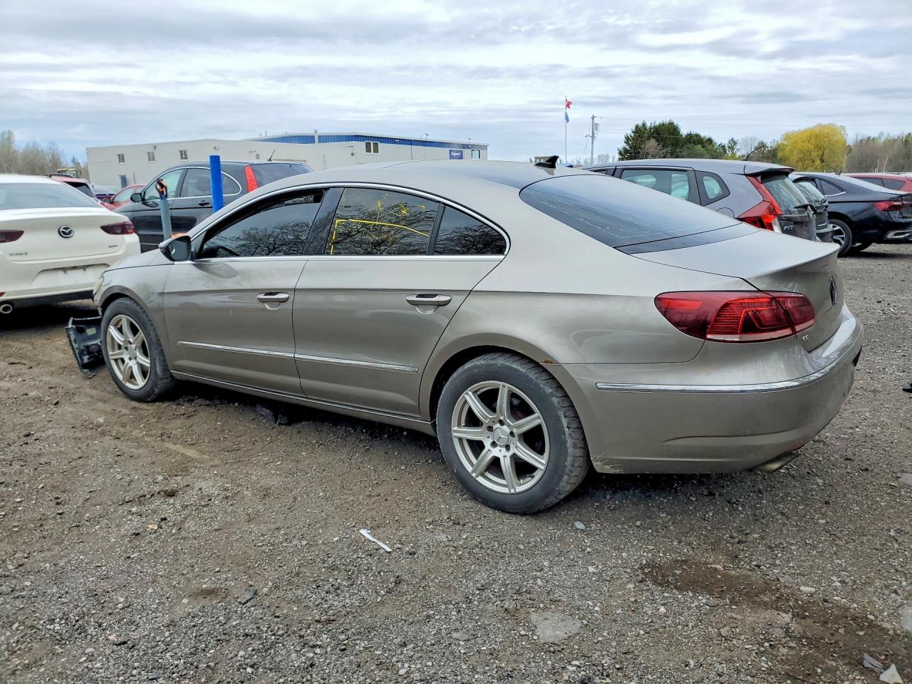 2013 Volkswagen Cc Luxury Желто-коричневый vin: WVWRN7AN0DE500129