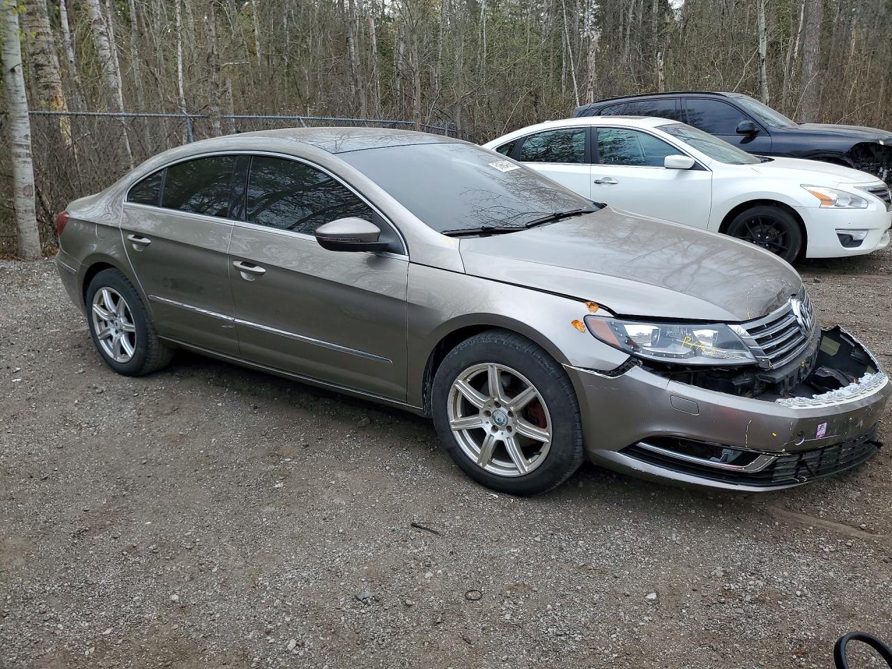 2013 Volkswagen Cc Luxury Желто-коричневый vin: WVWRN7AN0DE500129