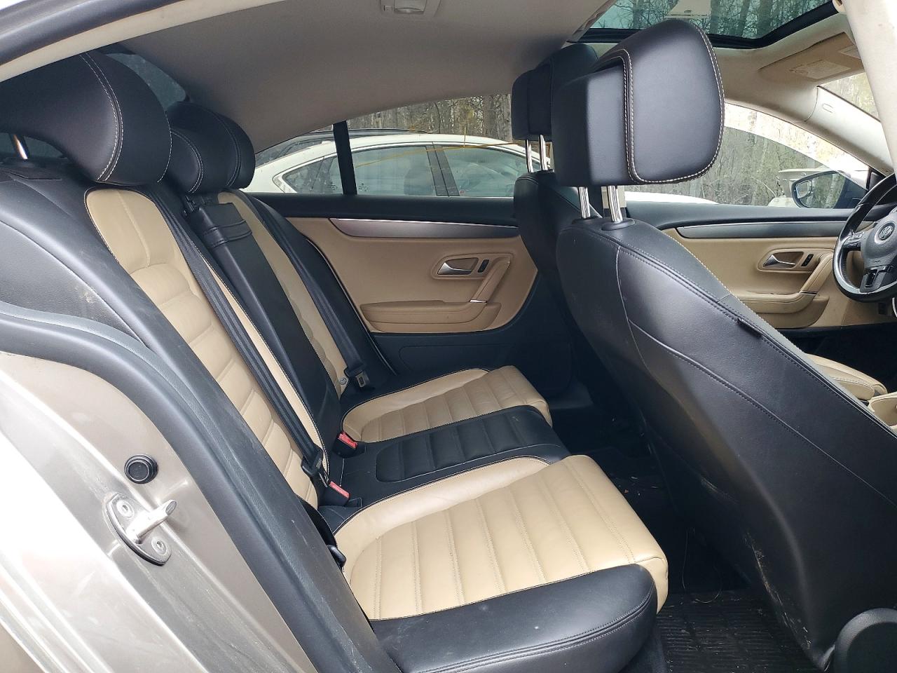 2013 Volkswagen Cc Luxury Желто-коричневый vin: WVWRN7AN0DE500129