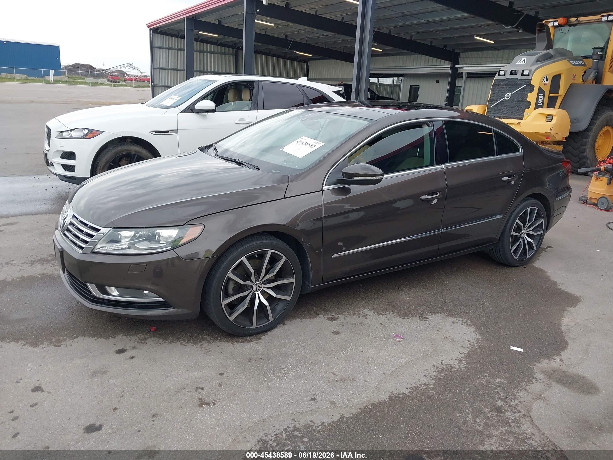 2015 Volkswagen Cc 2.0t Executive Серый vin: WVWRN7AN1FE811376