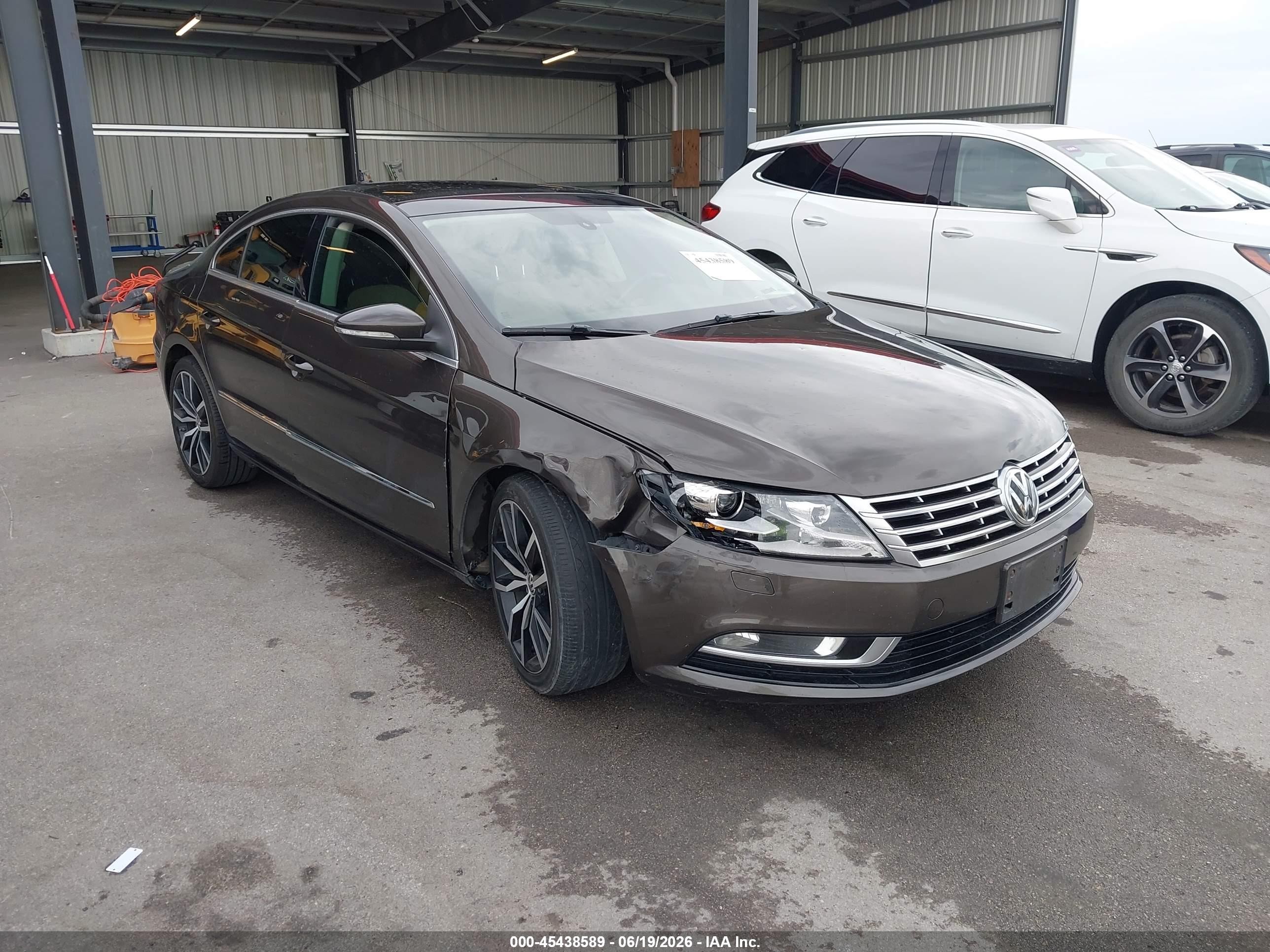 2015 Volkswagen Cc 2.0t Executive Серый vin: WVWRN7AN1FE811376