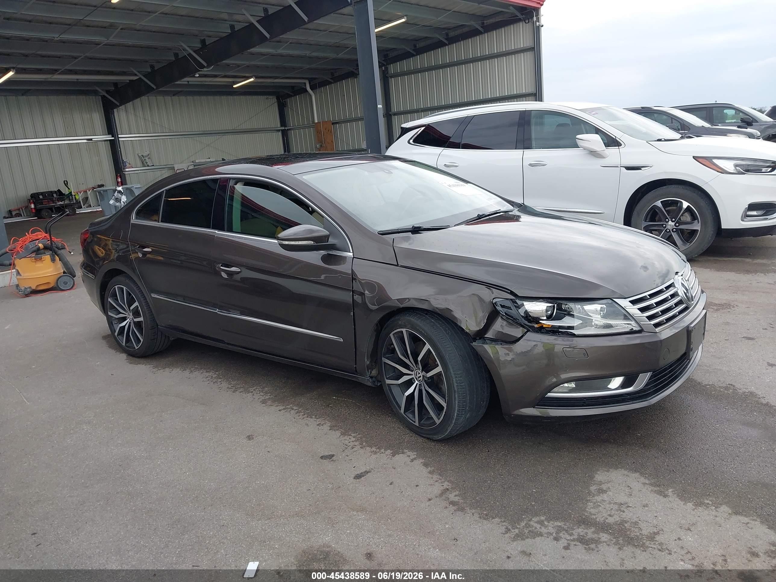 2015 Volkswagen Cc 2.0t Executive Серый vin: WVWRN7AN1FE811376