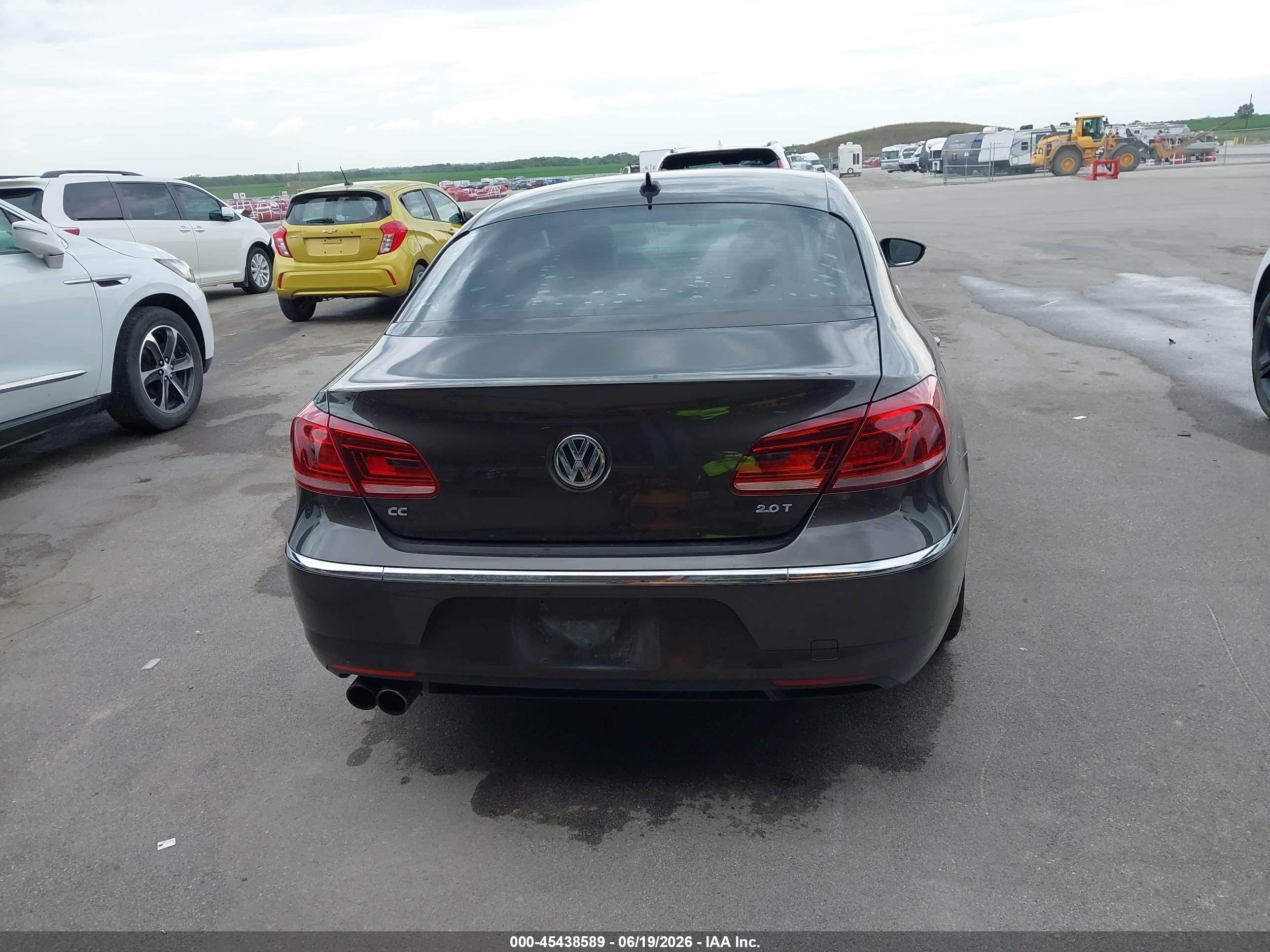 2015 Volkswagen Cc 2.0t Executive Серый vin: WVWRN7AN1FE811376