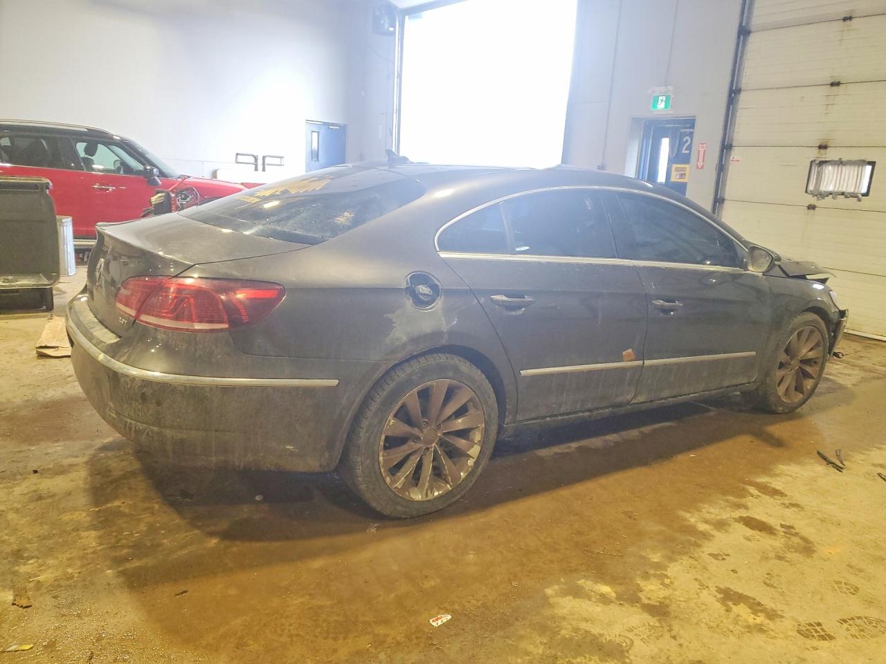 2014 Volkswagen Cc Base Charcoal vin: WVWRN7AN4EE531322